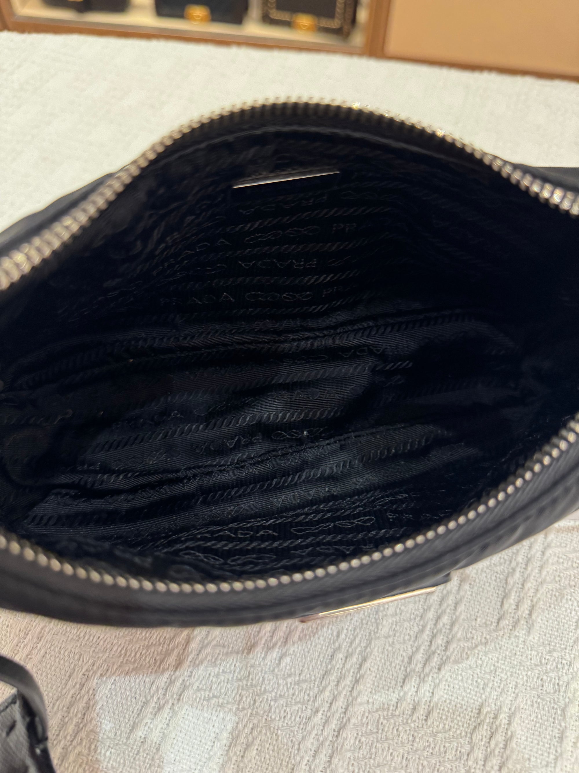 Prada Multi Pochette  Re-edition 2005 Nylon Black