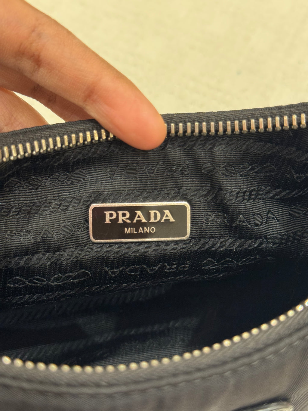Prada Multi Pochette  Re-edition 2005 Nylon Black