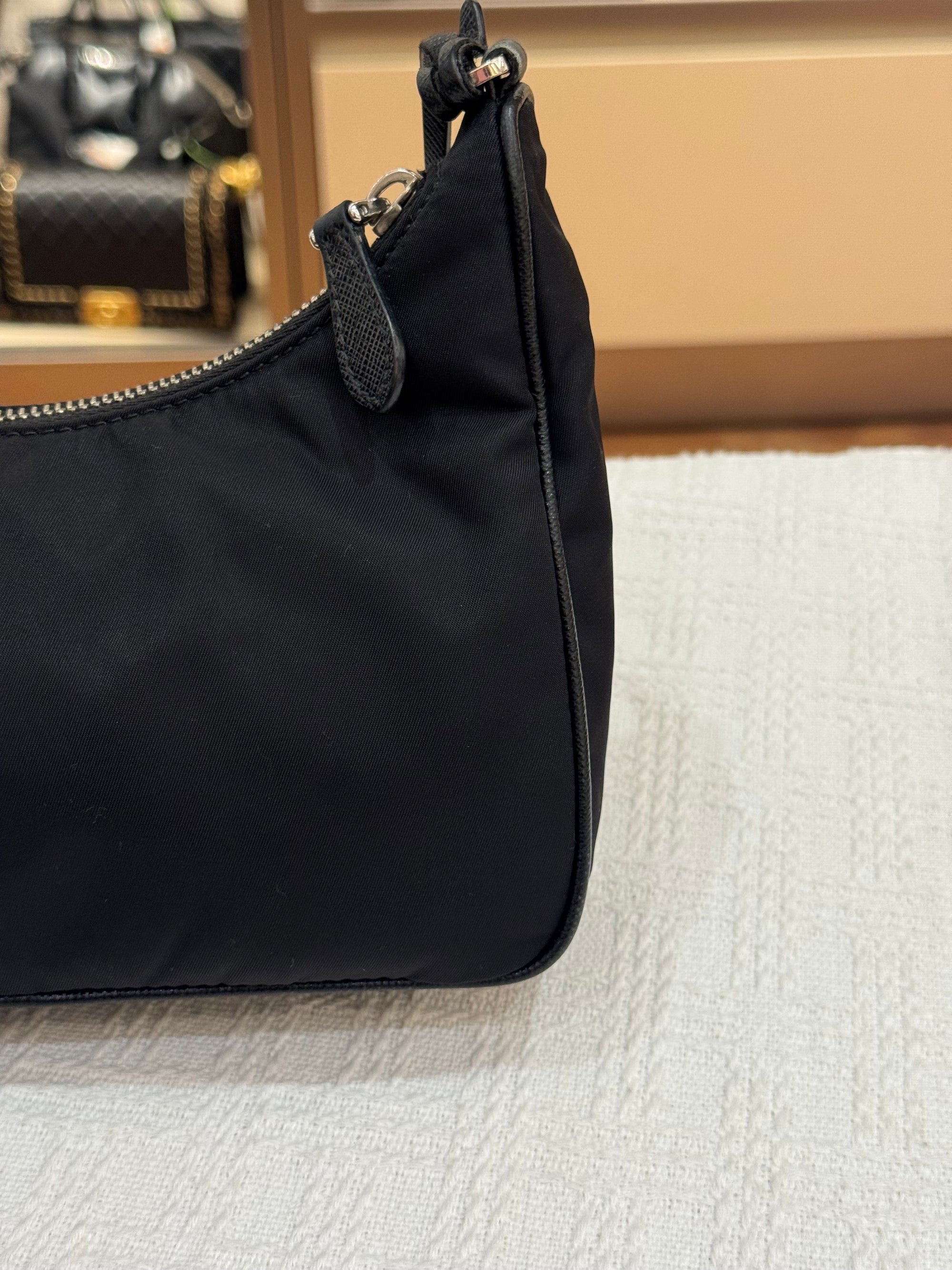Prada Multi Pochette  Re-edition 2005 Nylon Black