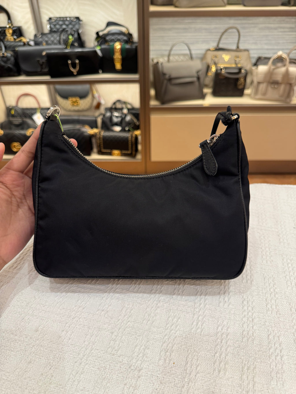 Prada Multi Pochette  Re-edition 2005 Nylon Black