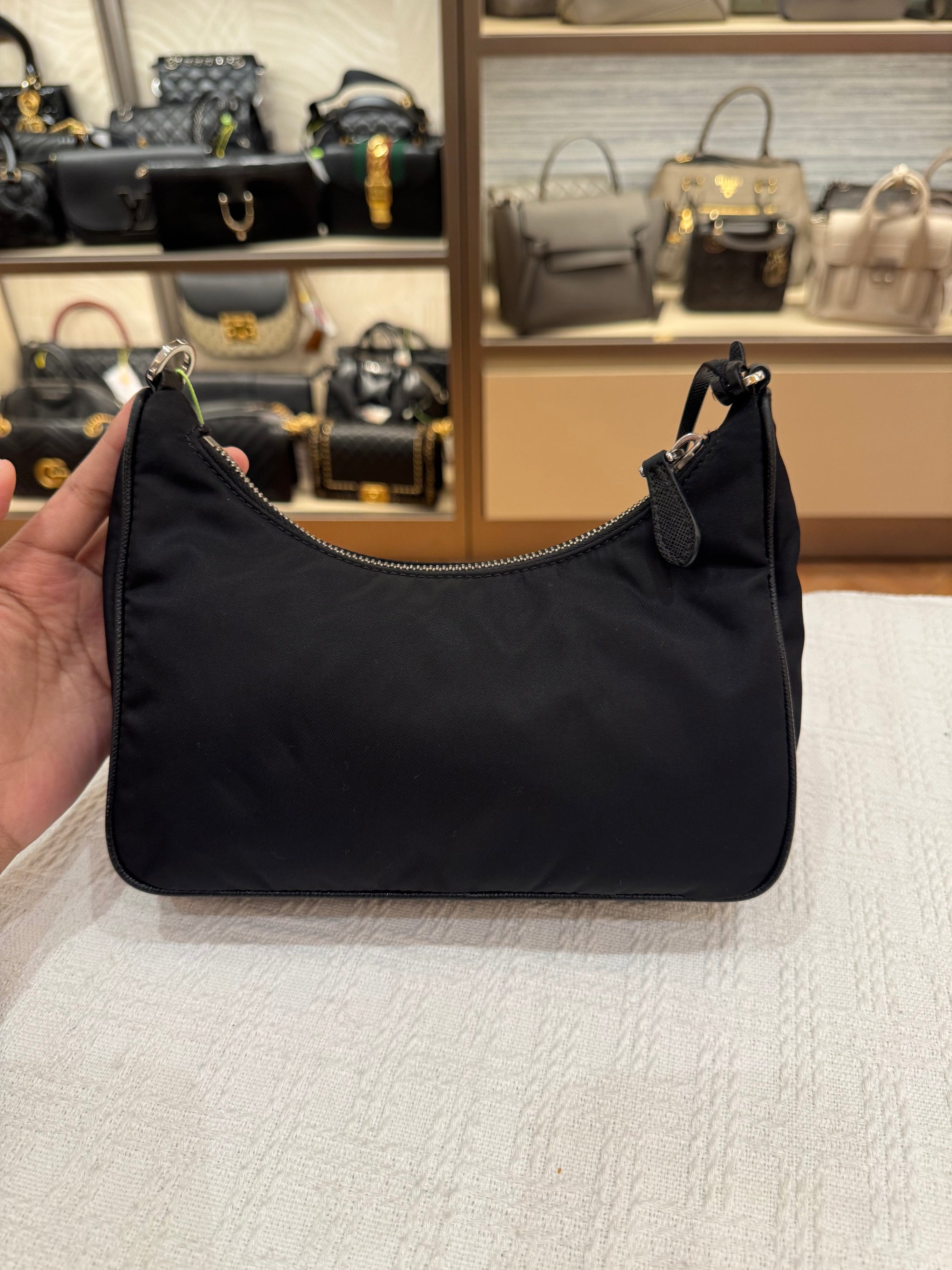 Prada Multi Pochette  Re-edition 2005 Nylon Black