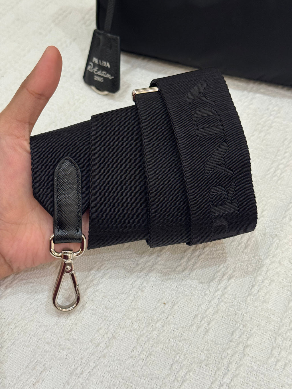 Prada Multi Pochette  Re-edition 2005 Nylon Black