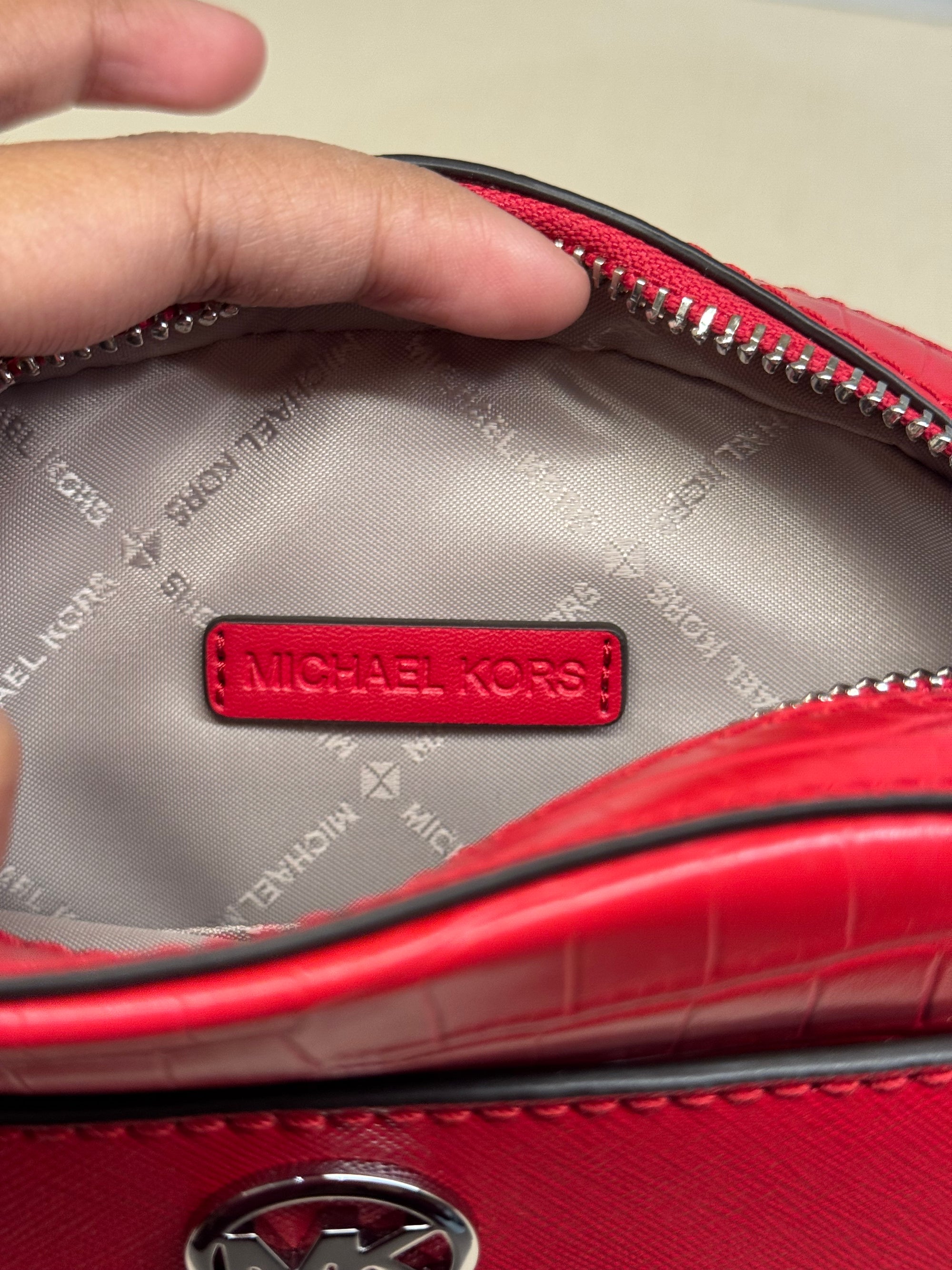 Michael Kors Jet Set Glam Bright Red