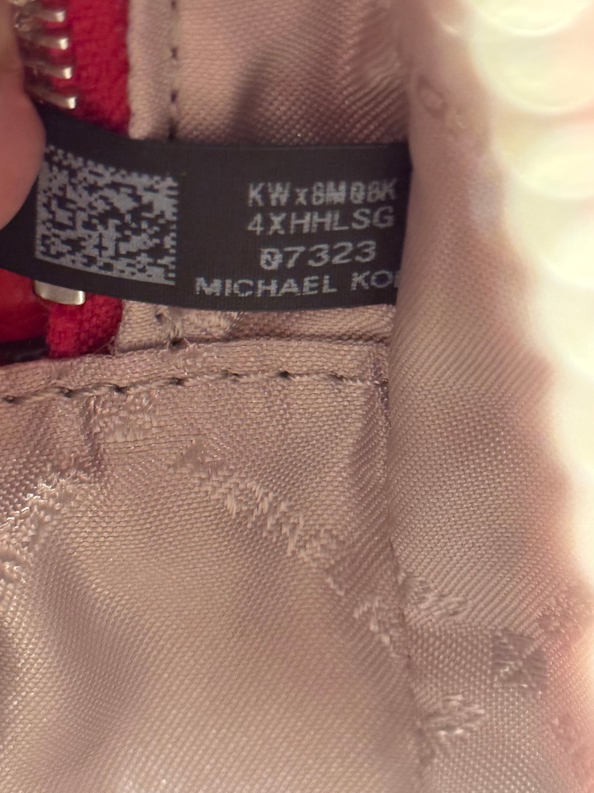 Michael Kors Jet Set Glam Bright Red