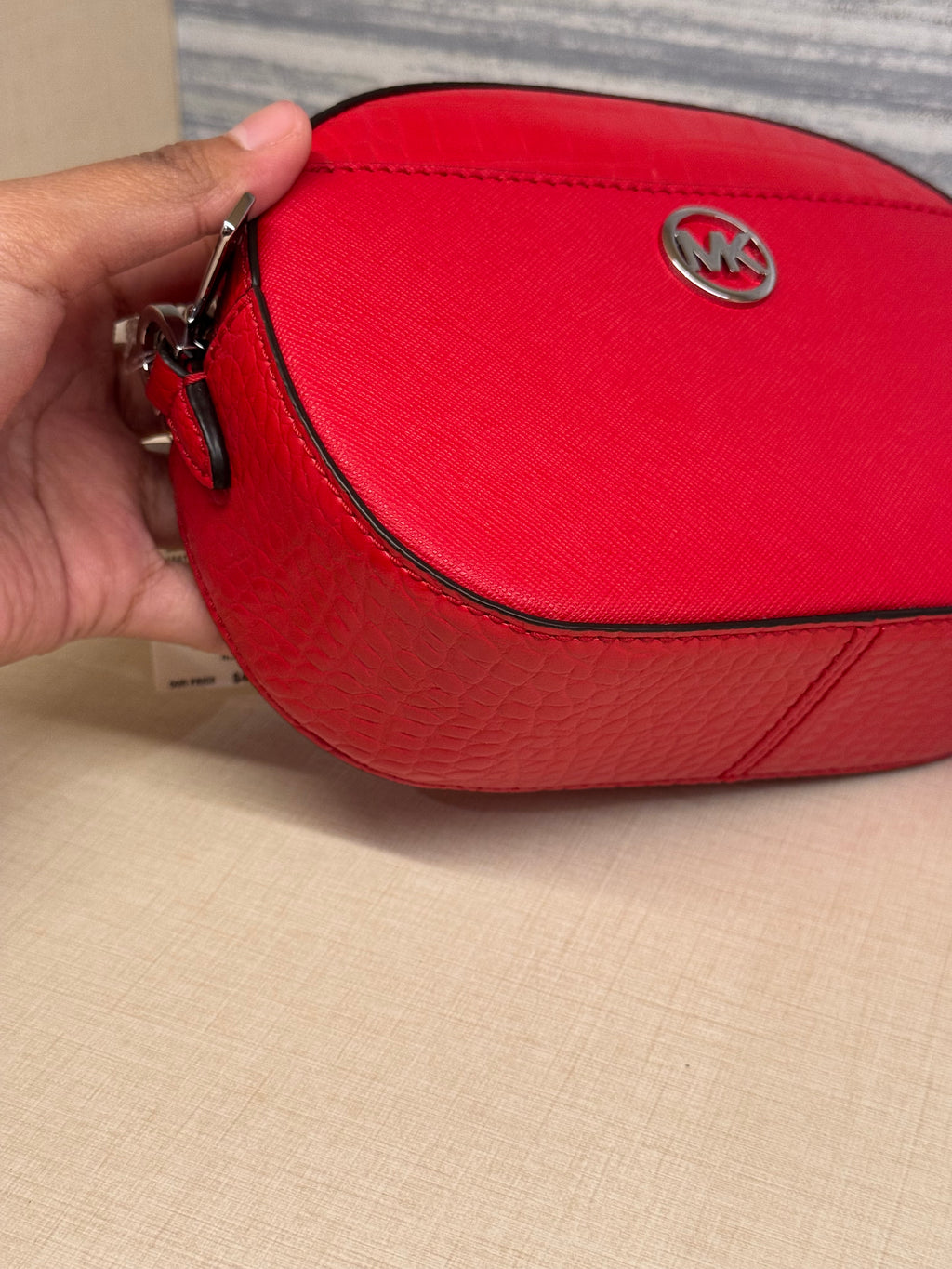 Michael Kors Jet Set Glam Bright Red