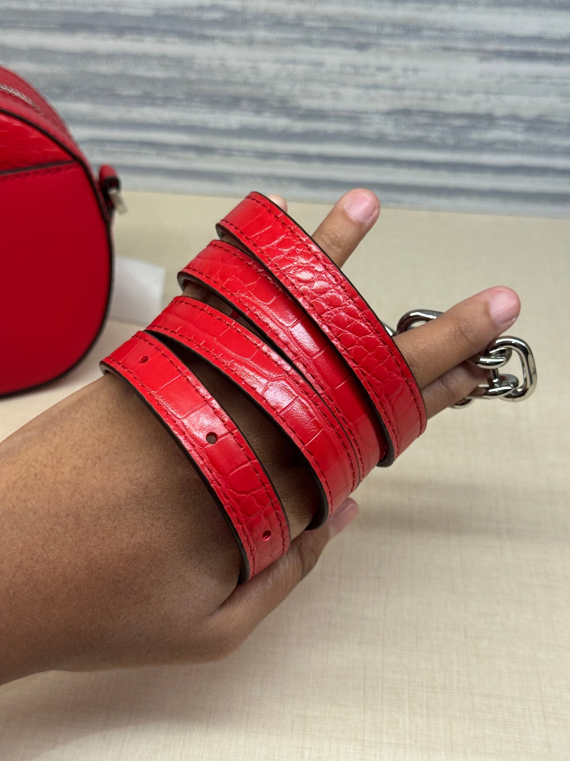 Michael Kors Jet Set Glam Bright Red