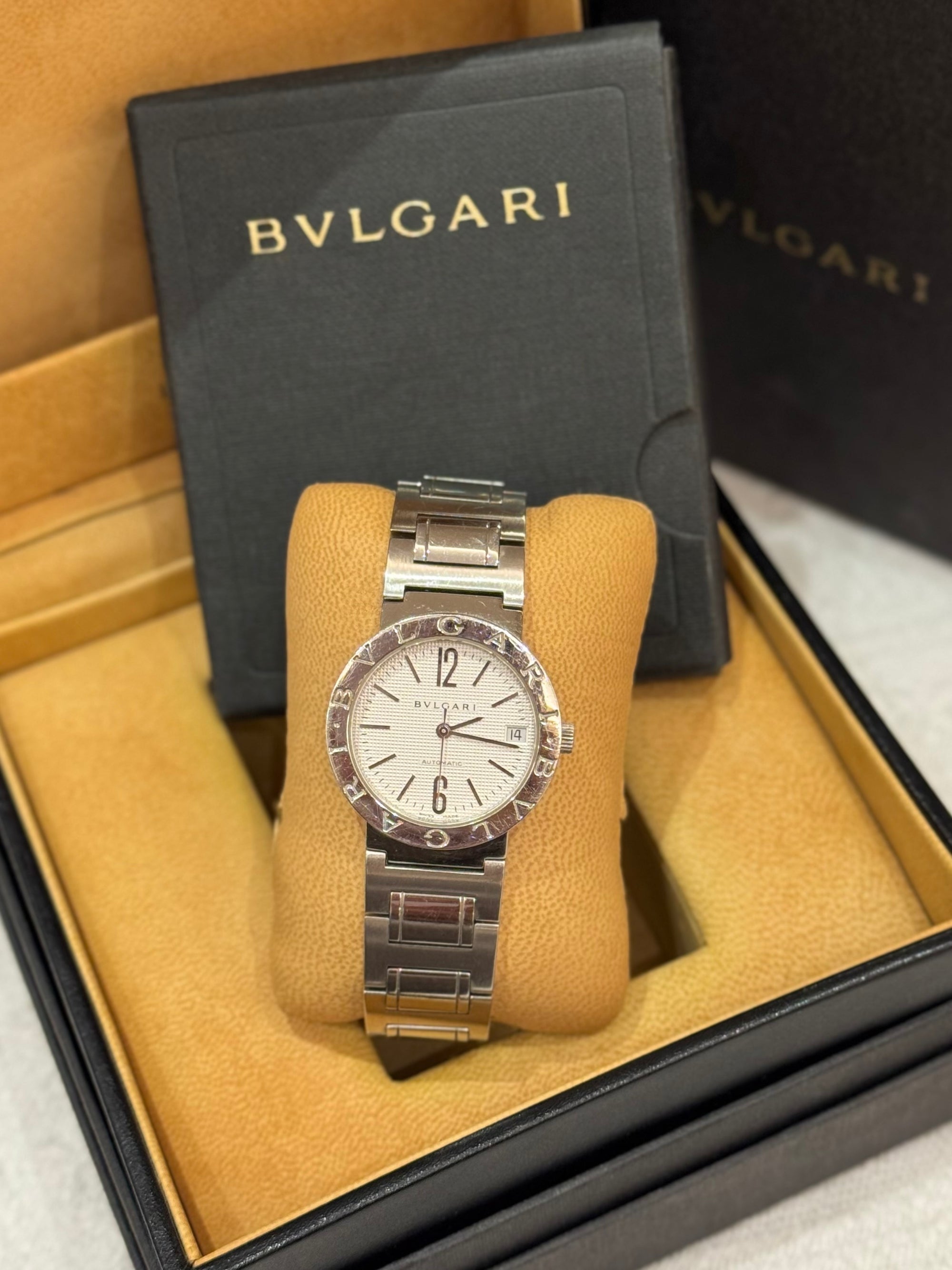 Bvlgari Diagono Silver White Dial