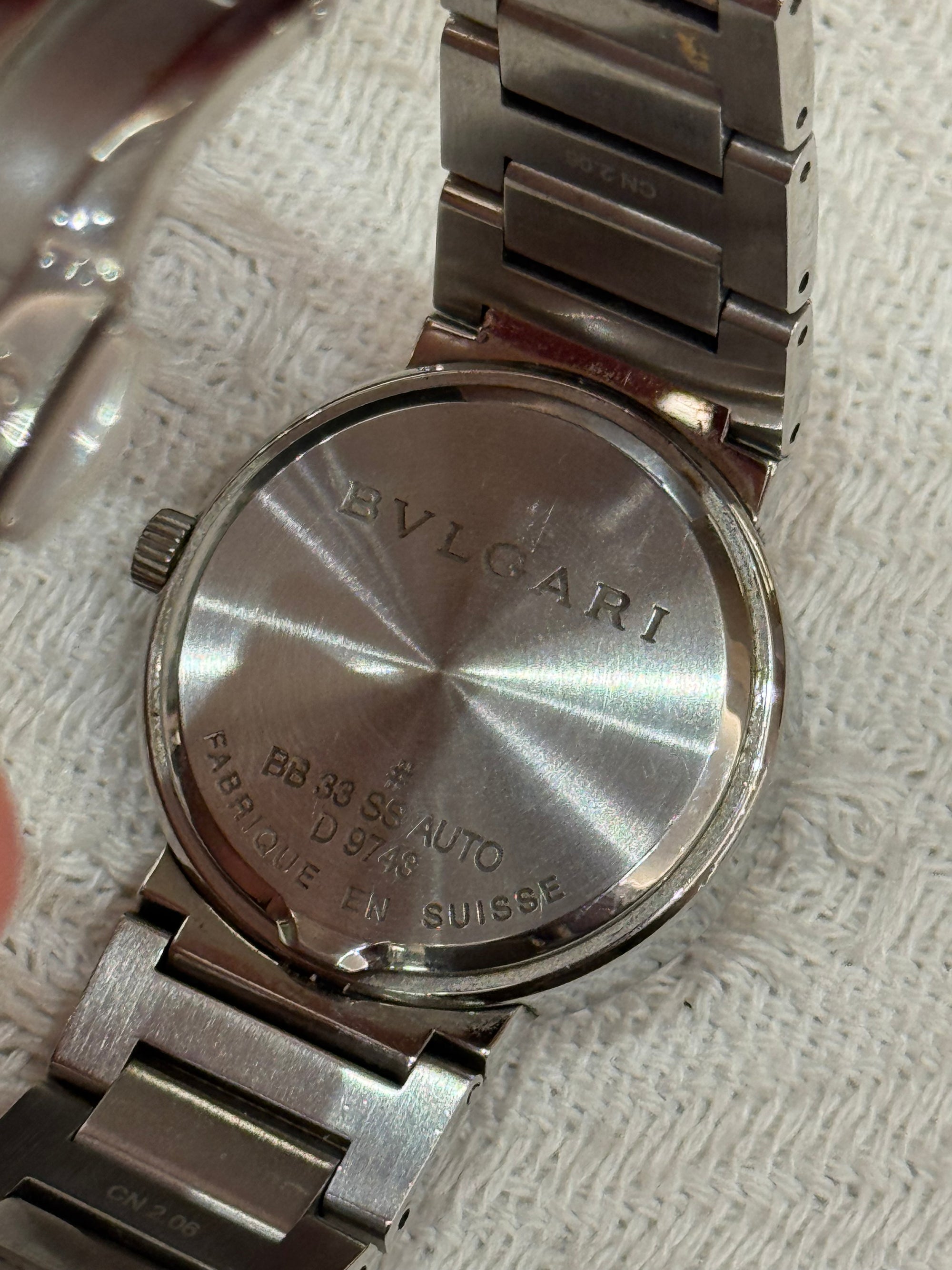 Bvlgari Diagono Silver White Dial