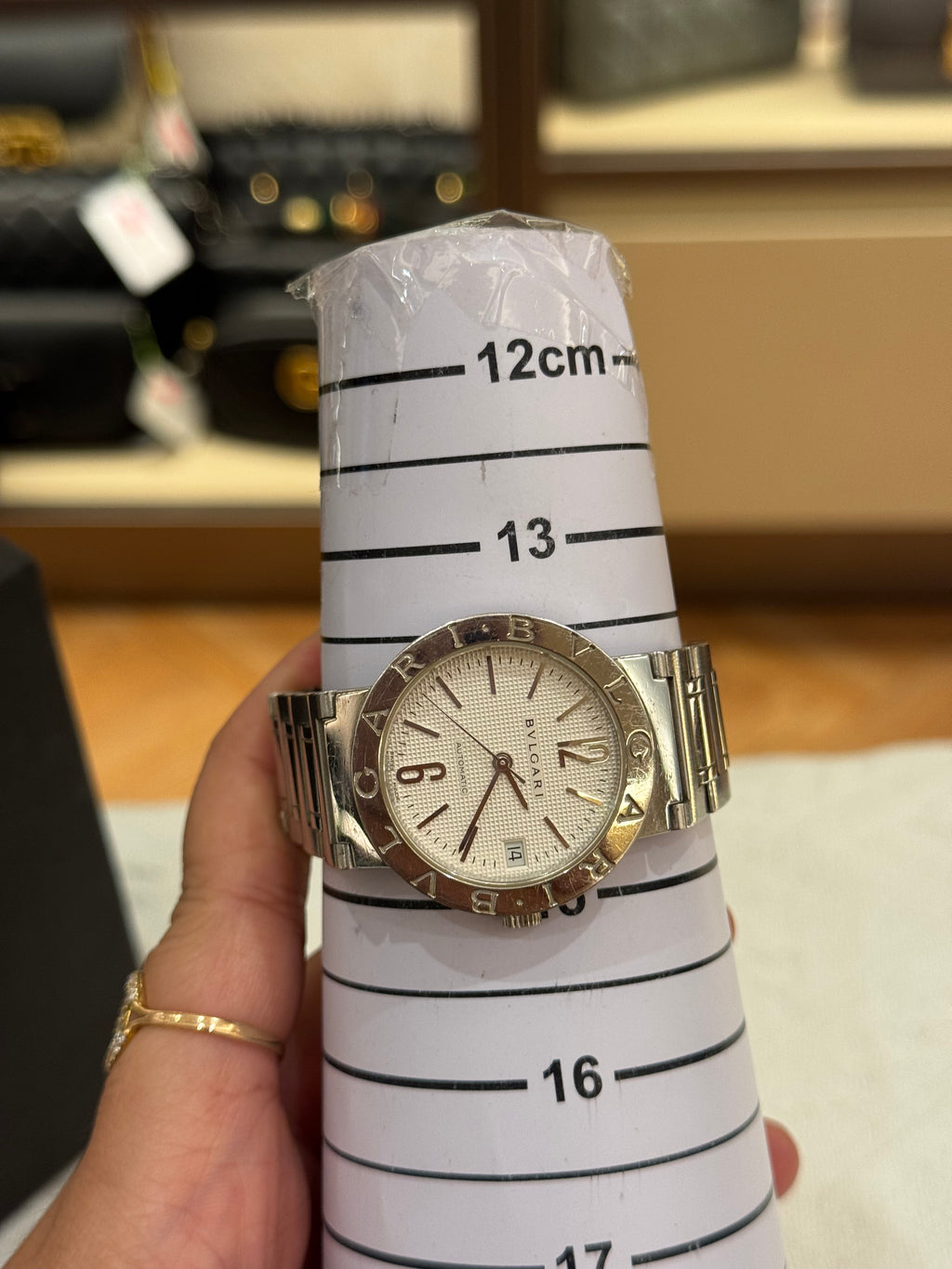 Bvlgari Diagono Silver White Dial