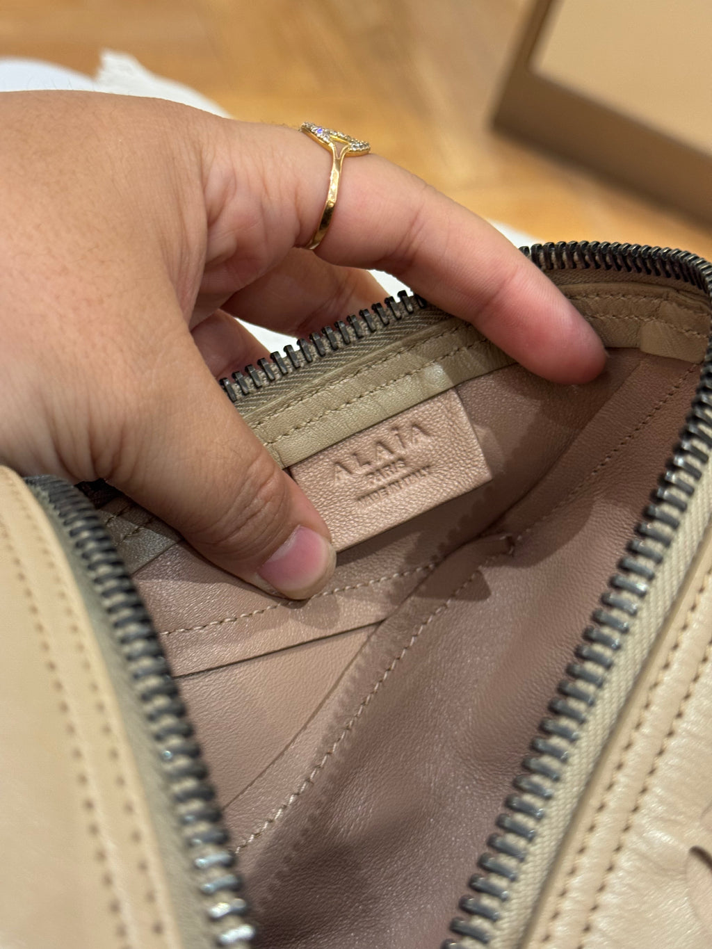 Alaia Boston Perforated