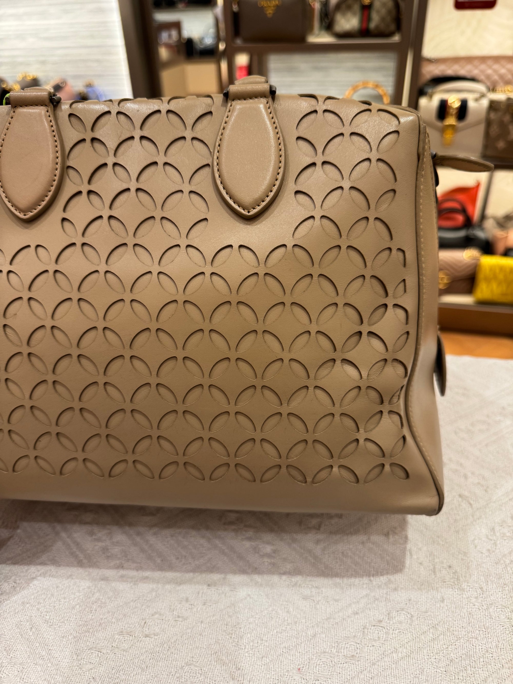 Alaia Boston Perforated