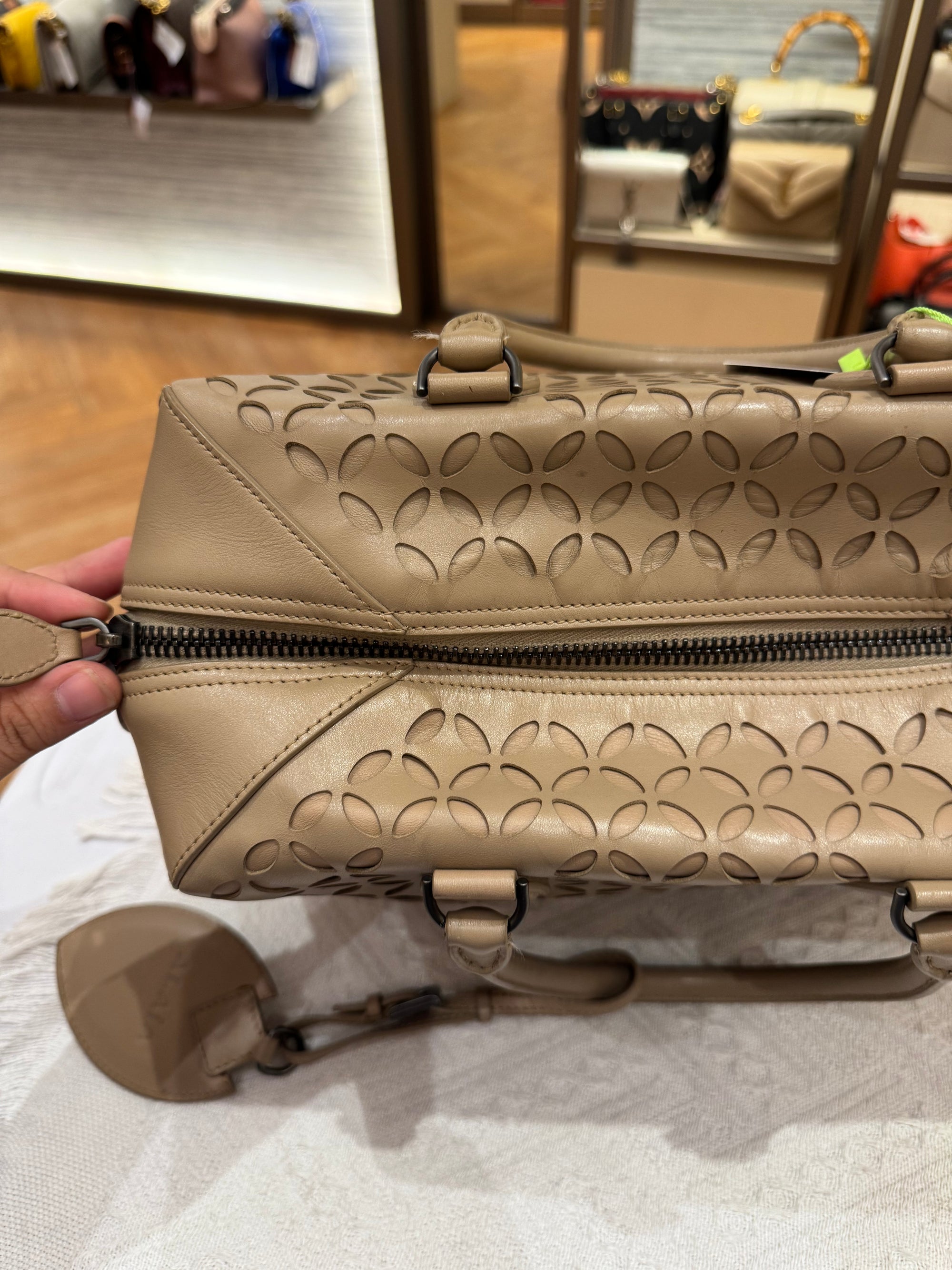 Alaia Boston Perforated