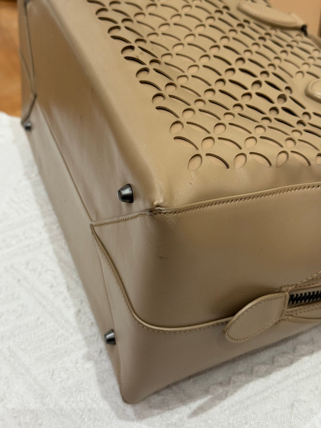 Alaia Boston Perforated
