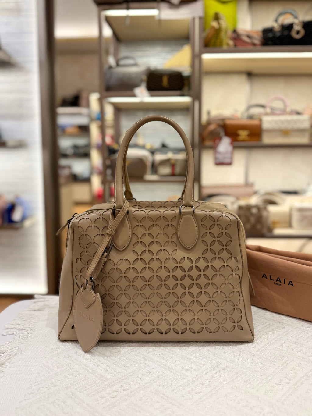Alaia Boston Perforated