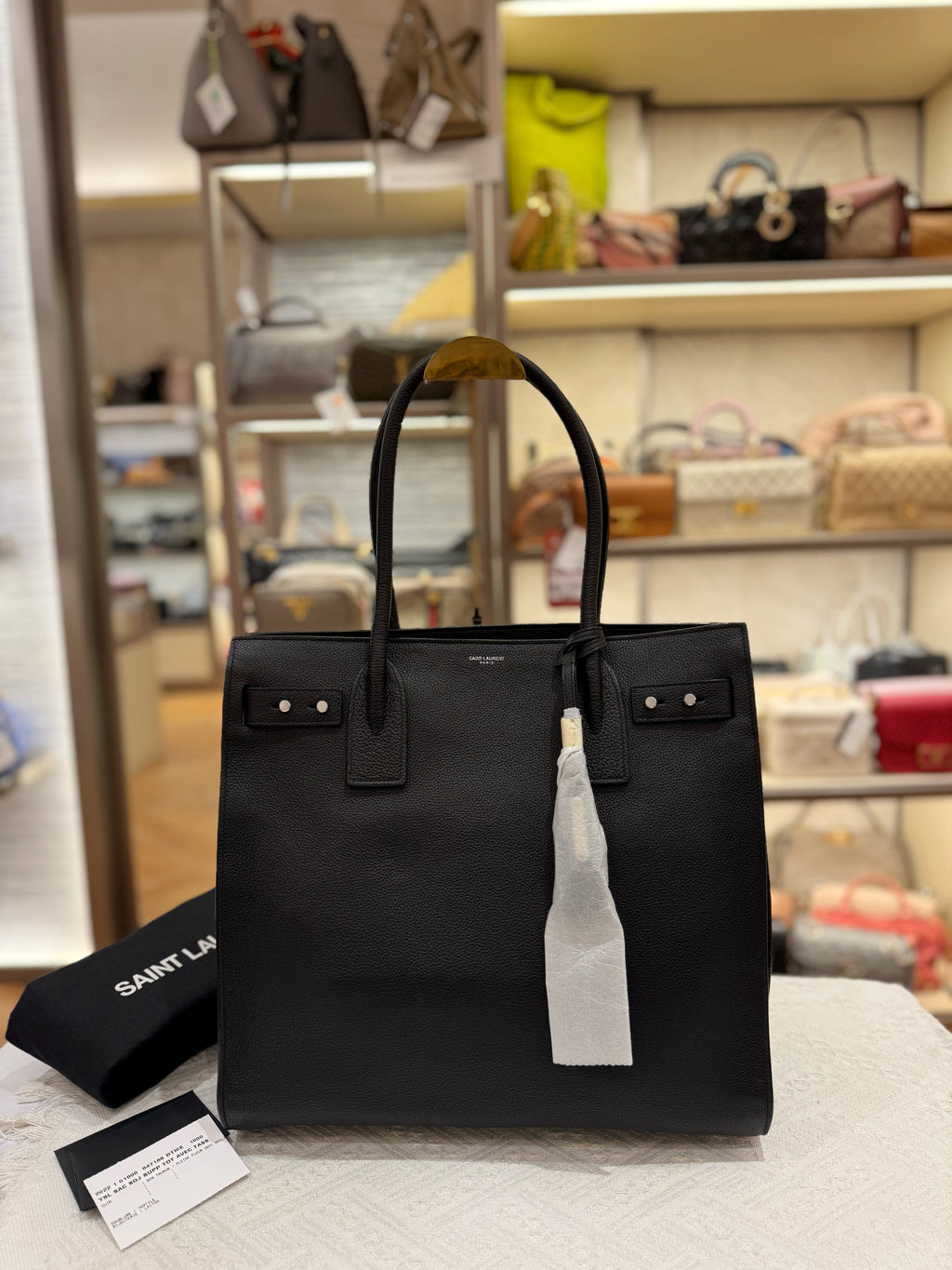 Saint Laurent Sac De Jour Tote Large