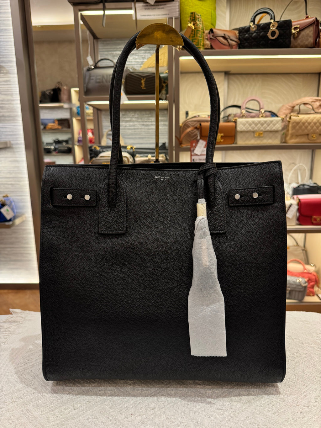 Saint Laurent Sac De Jour Tote Large