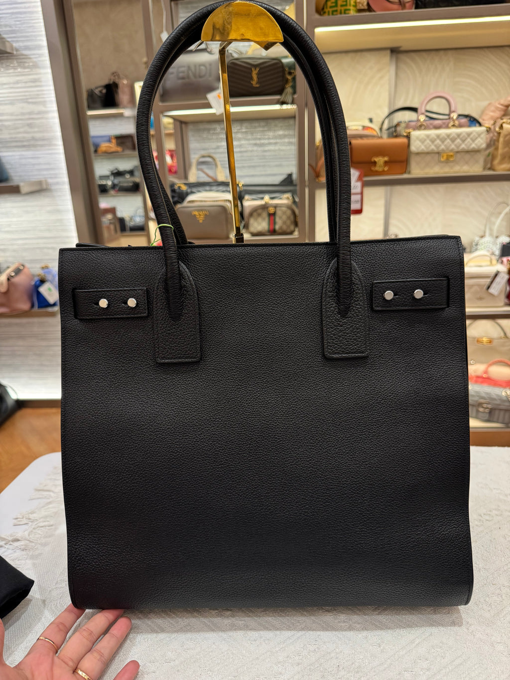 Saint Laurent Sac De Jour Tote Large