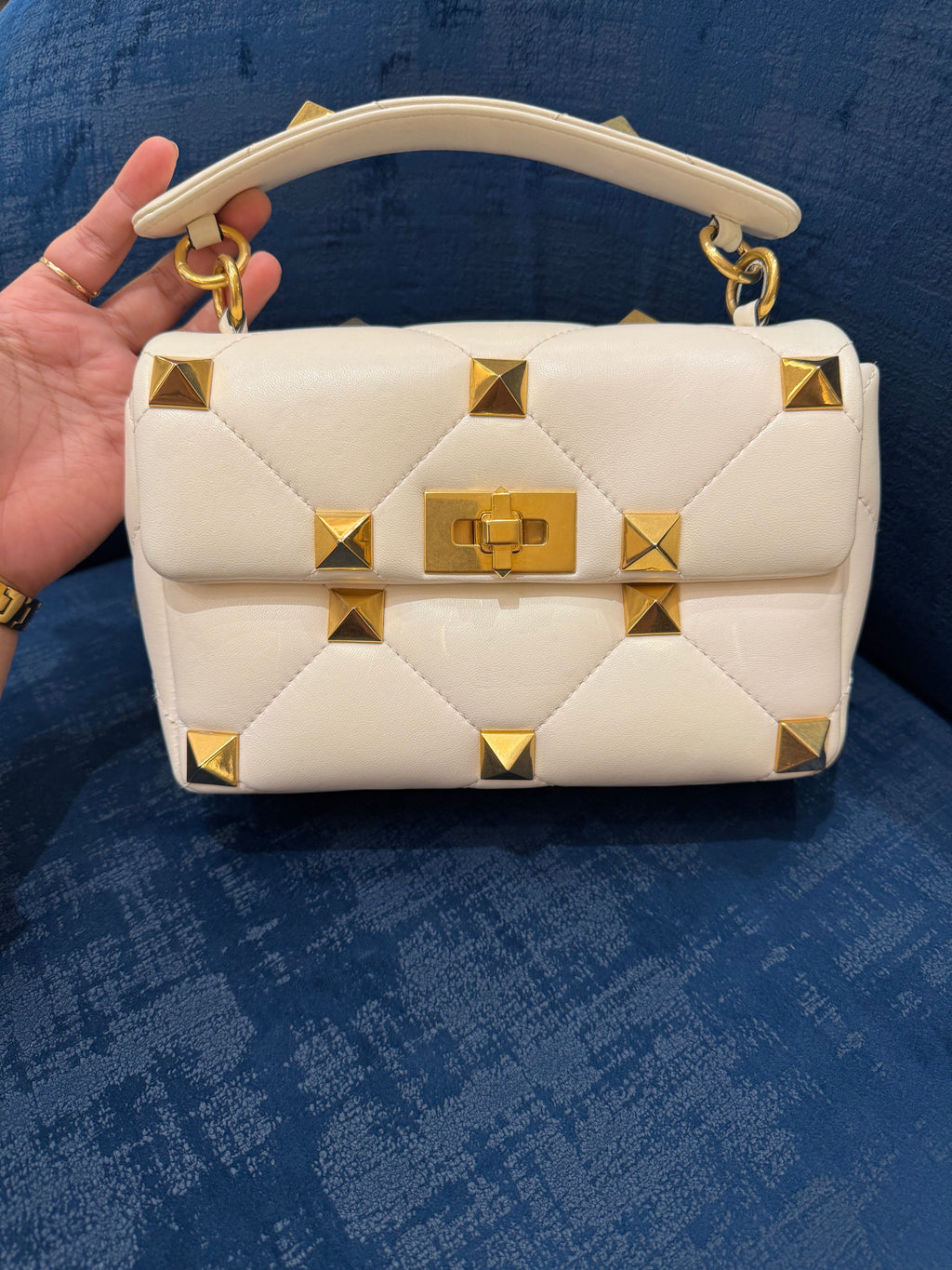 Valentino Roman  Studed Top Handle
