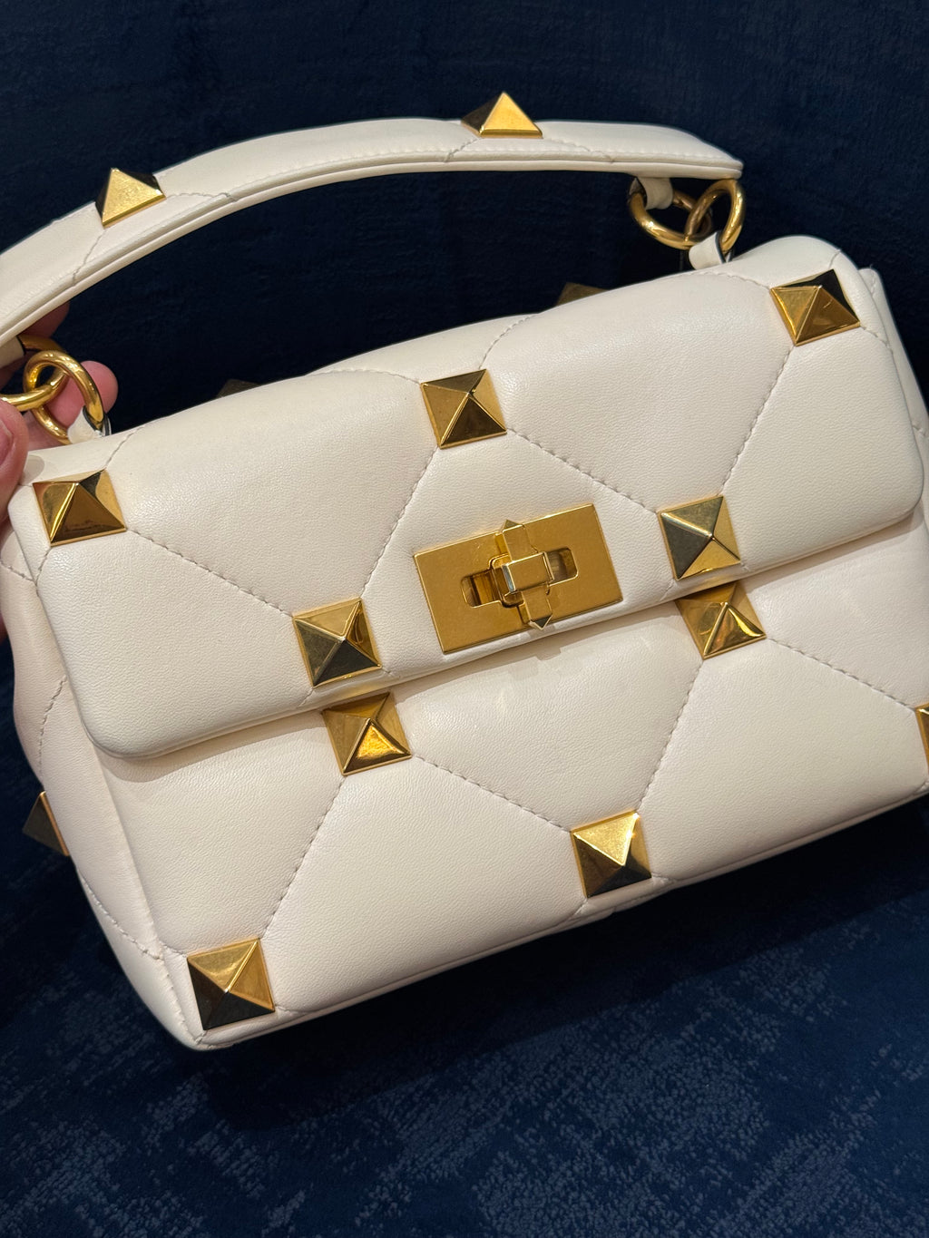 Valentino Roman  Studed Top Handle