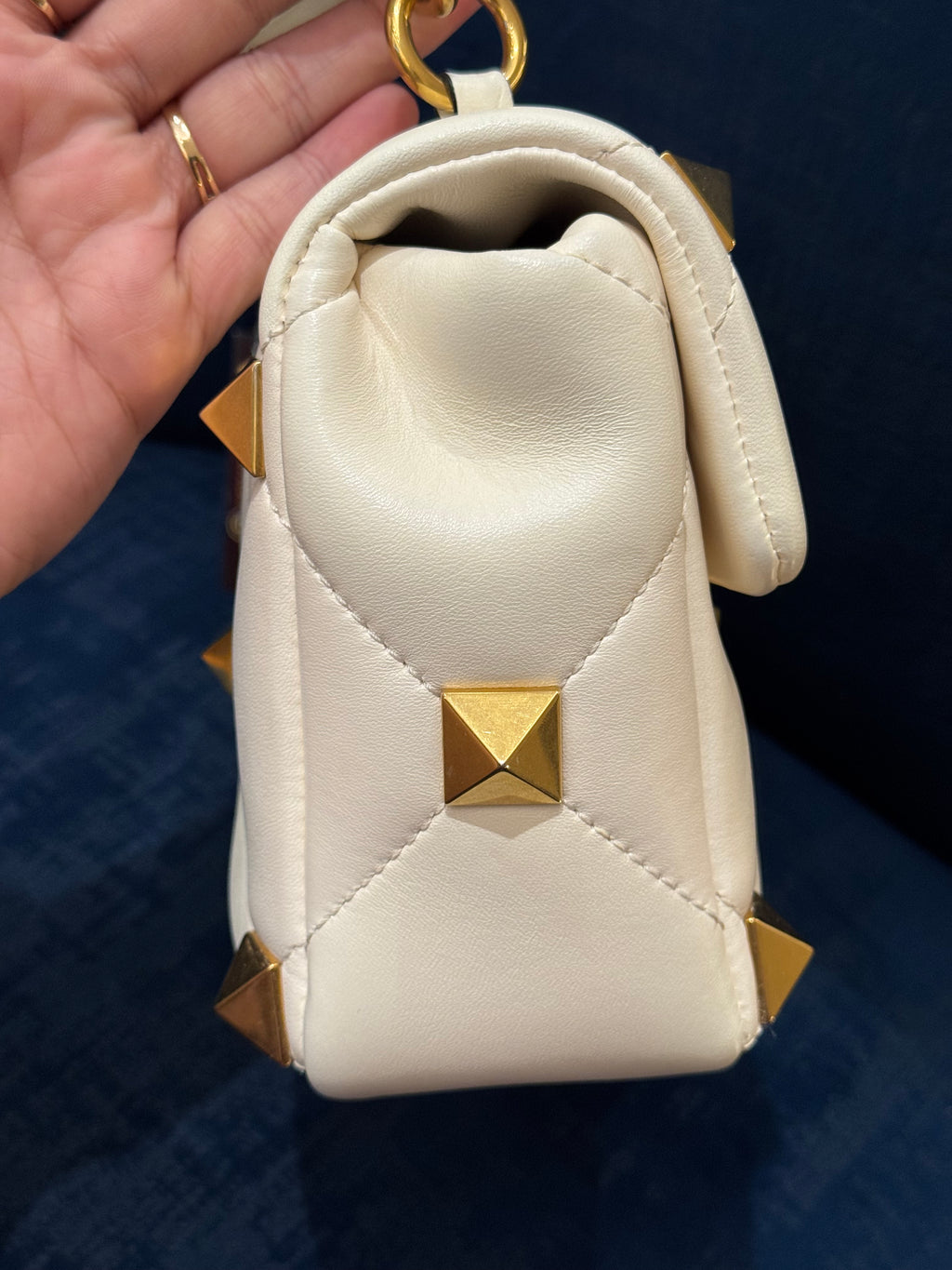 Valentino Roman  Studed Top Handle