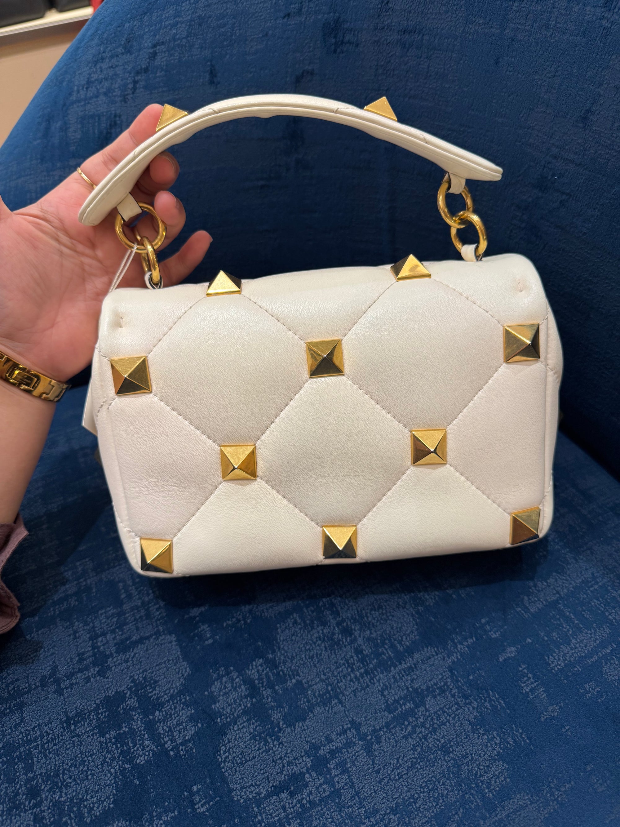 Valentino Roman  Studed Top Handle