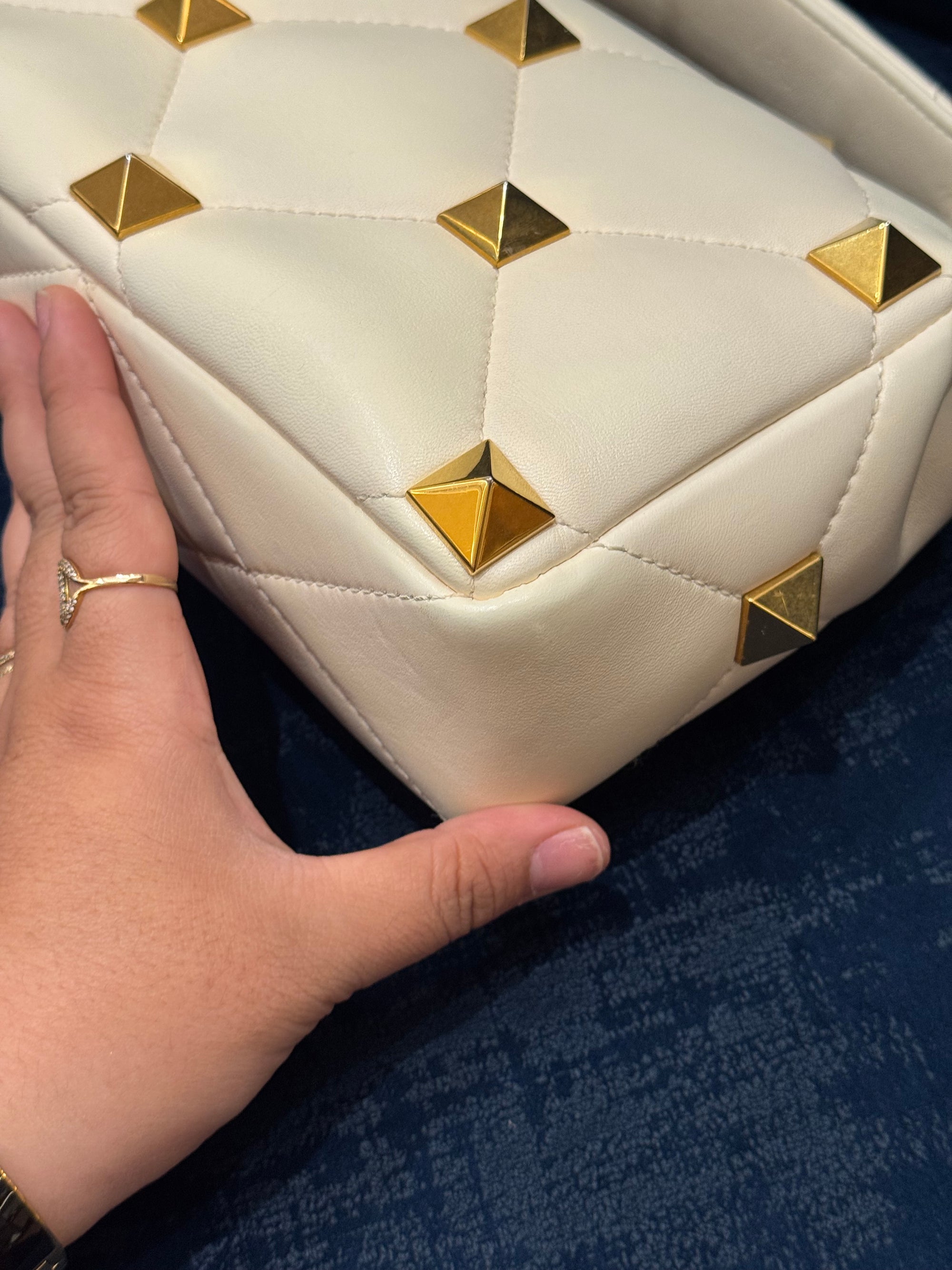 Valentino Roman  Studed Top Handle