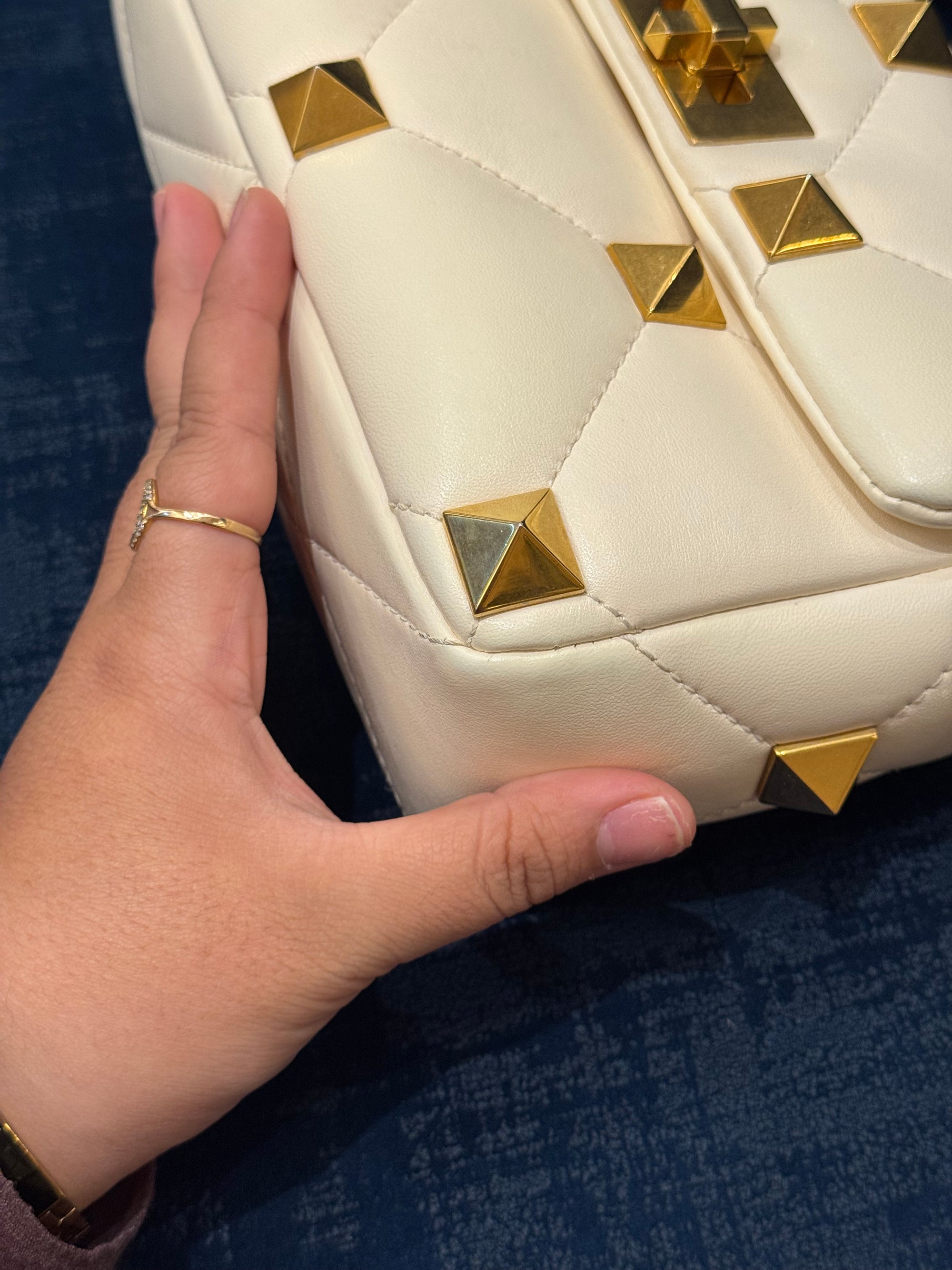 Valentino Roman  Studed Top Handle
