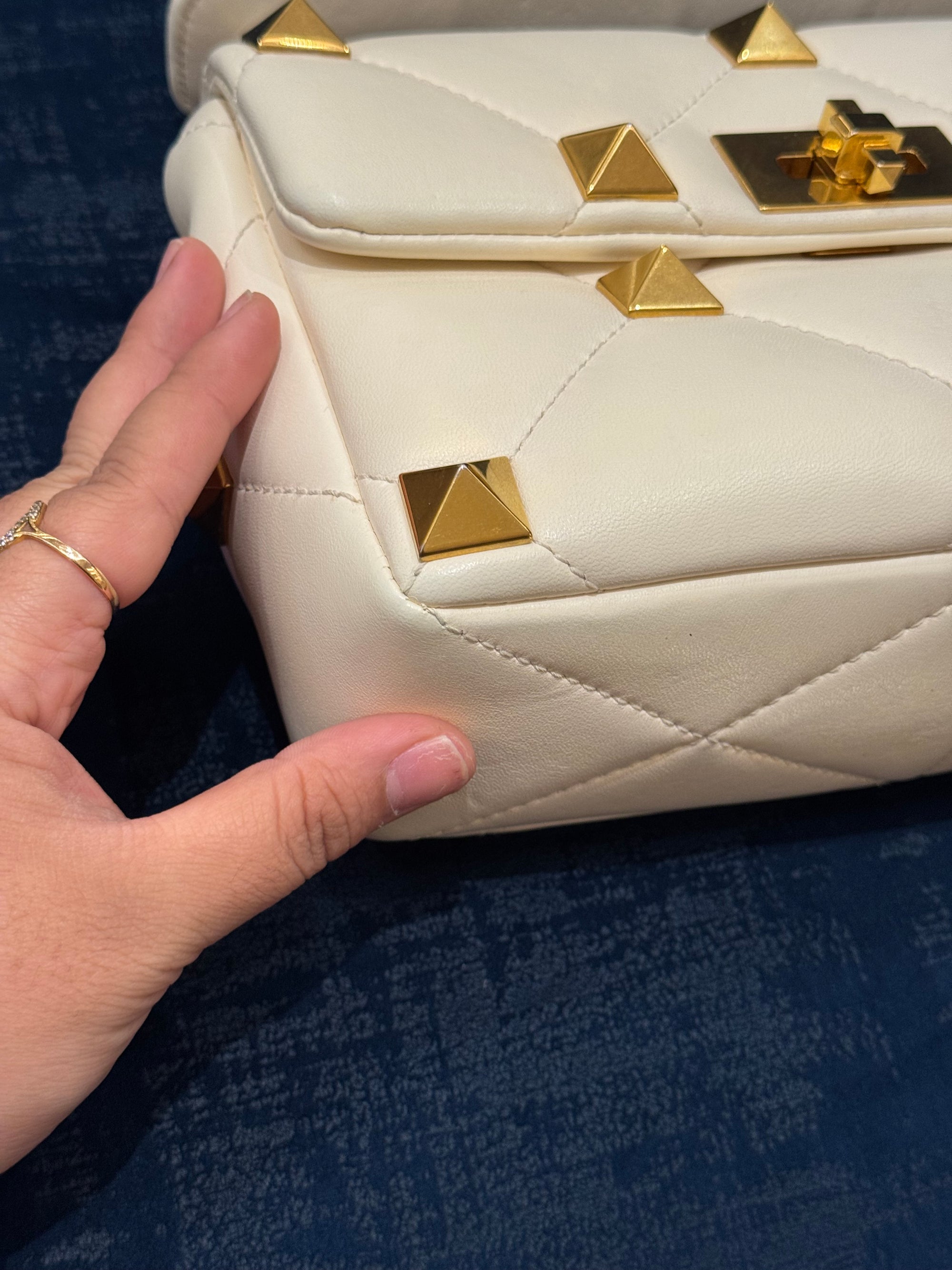 Valentino Roman  Studed Top Handle
