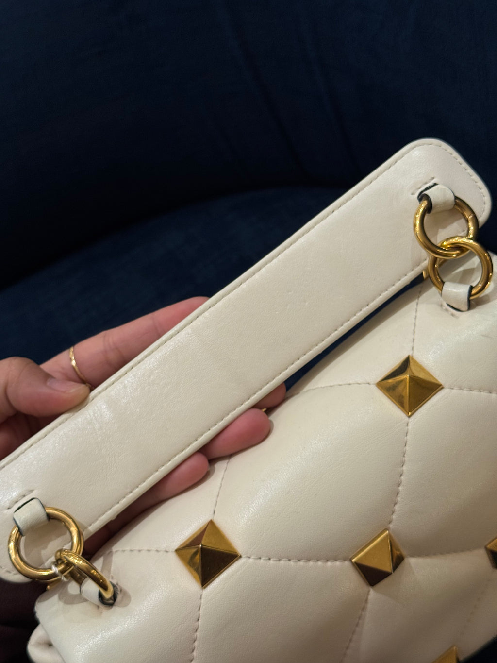 Valentino Roman  Studed Top Handle