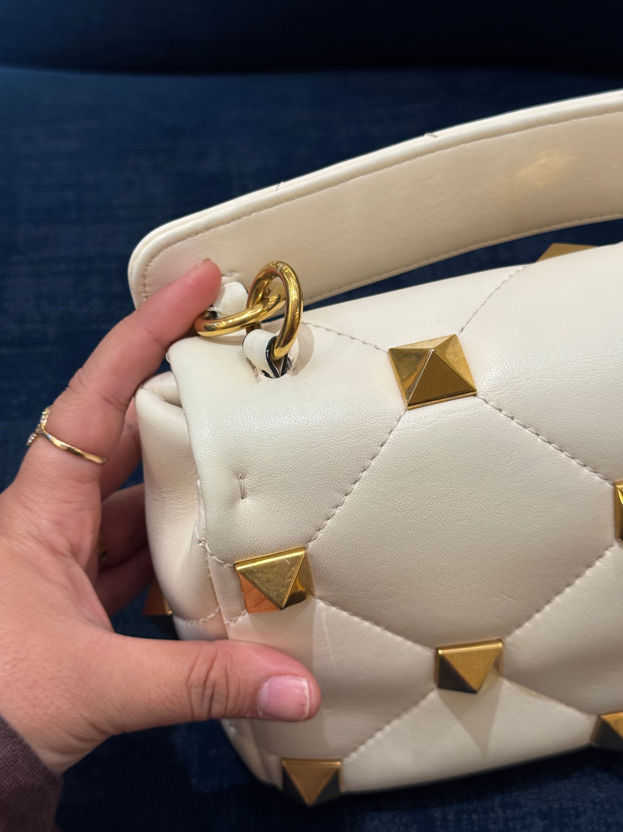 Valentino Roman  Studed Top Handle