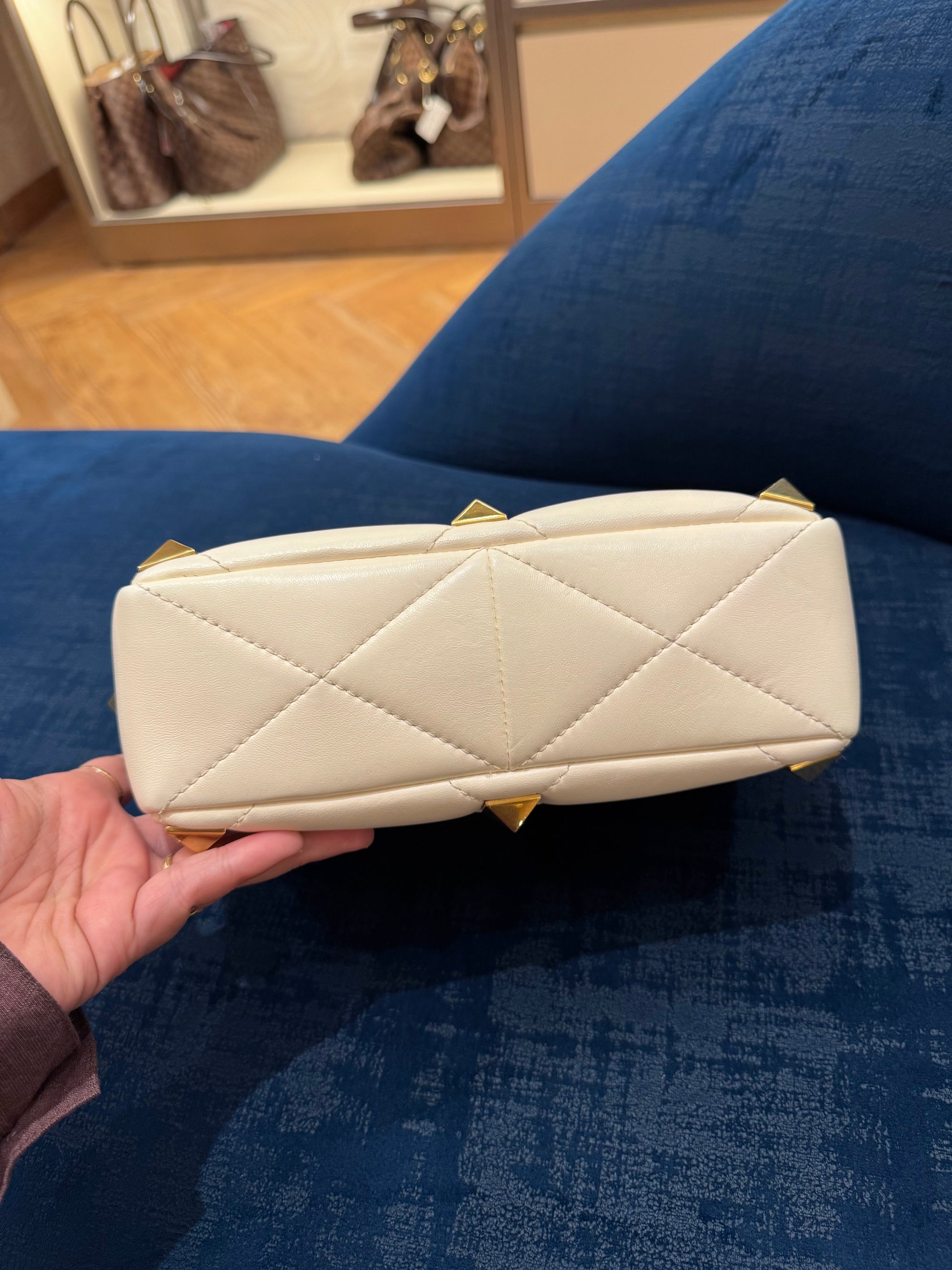 Valentino Roman  Studed Top Handle