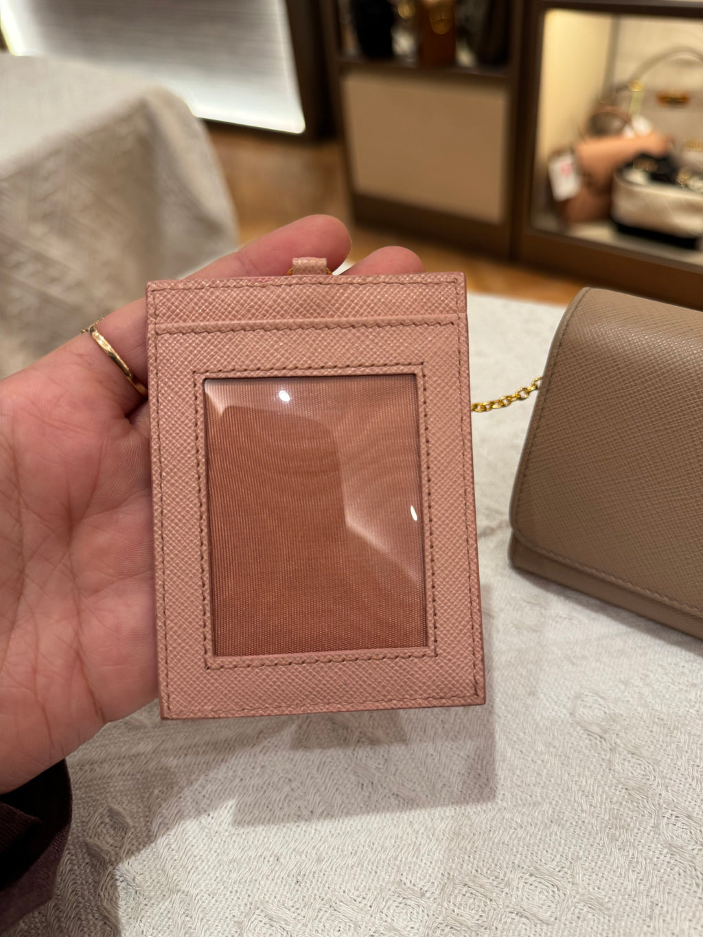 Prada Long Wallet Cameo