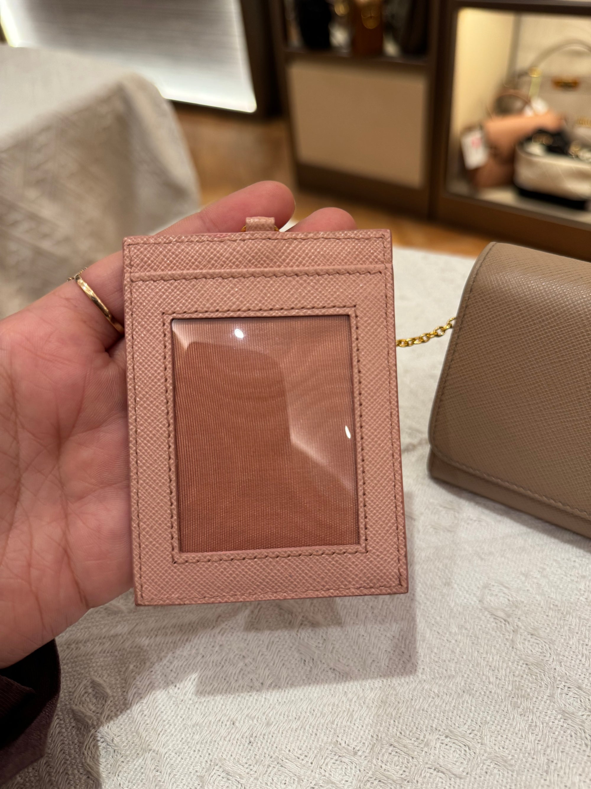Prada Long Wallet Cameo