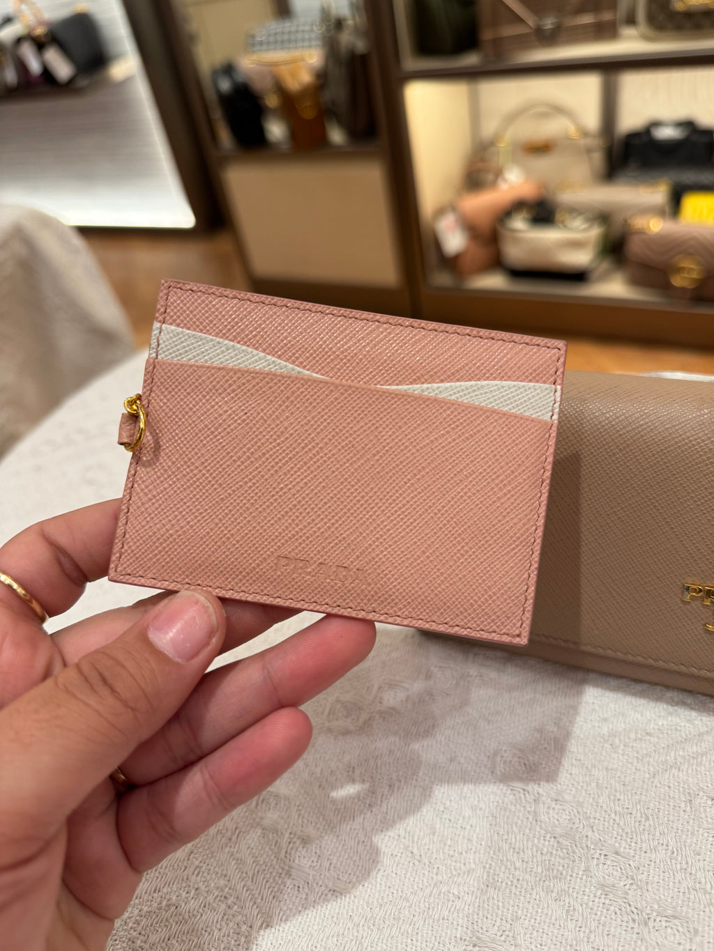 Prada Long Wallet Cameo