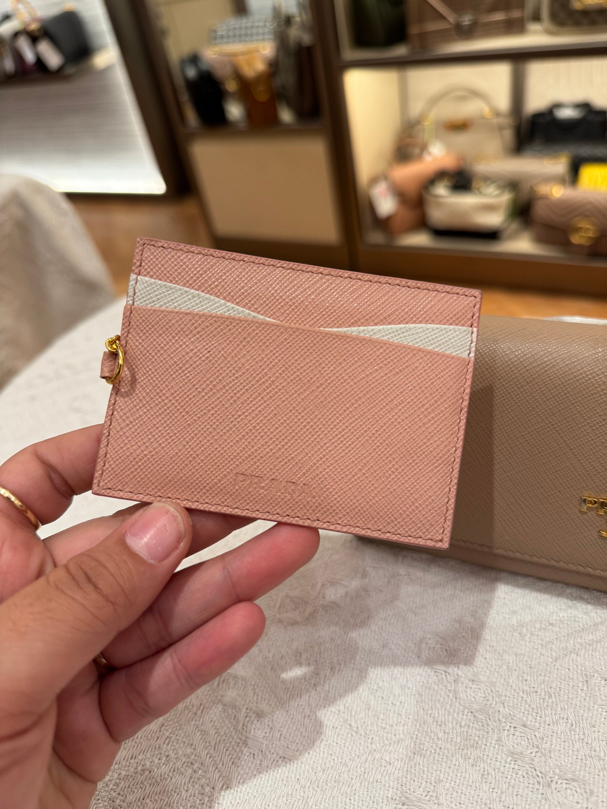 Prada Long Wallet Cameo