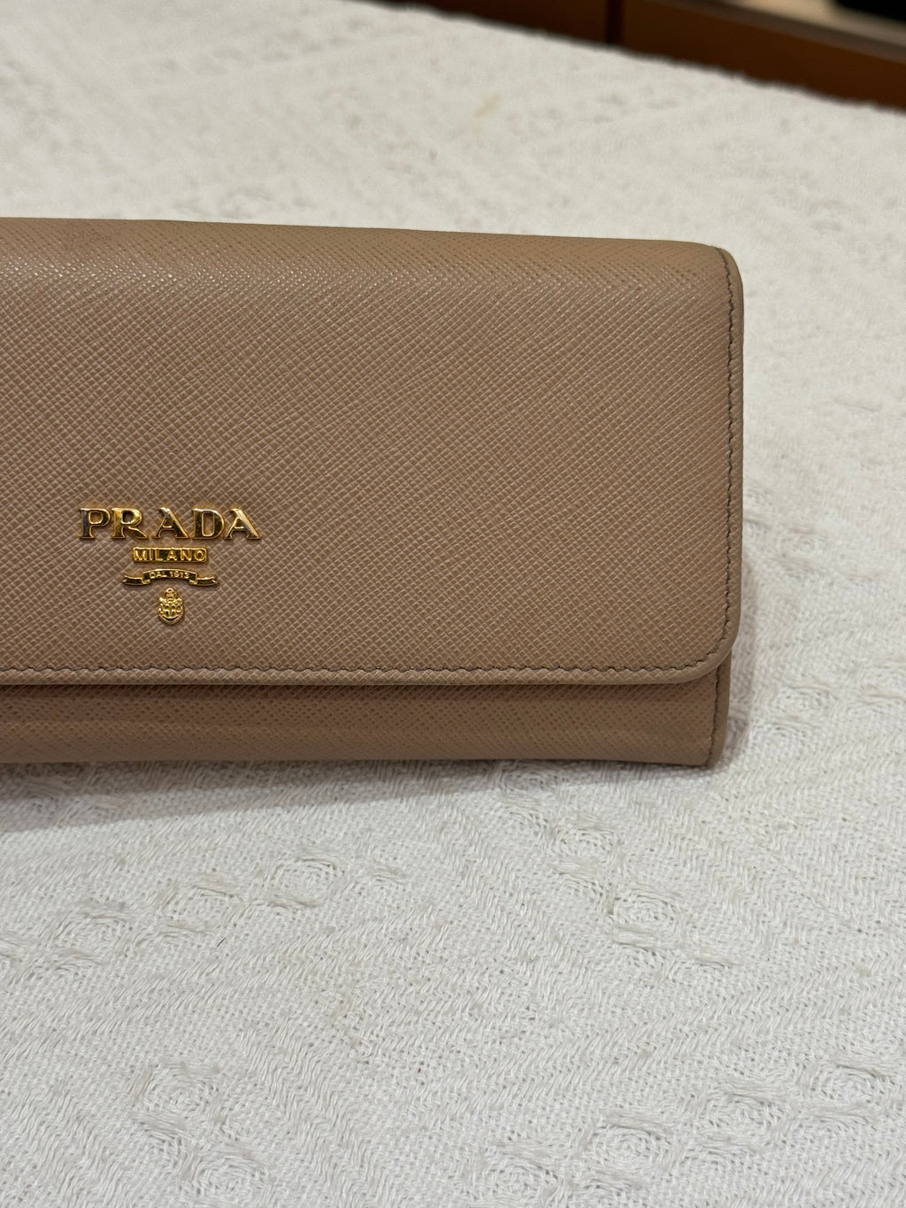 Prada Long Wallet Cameo