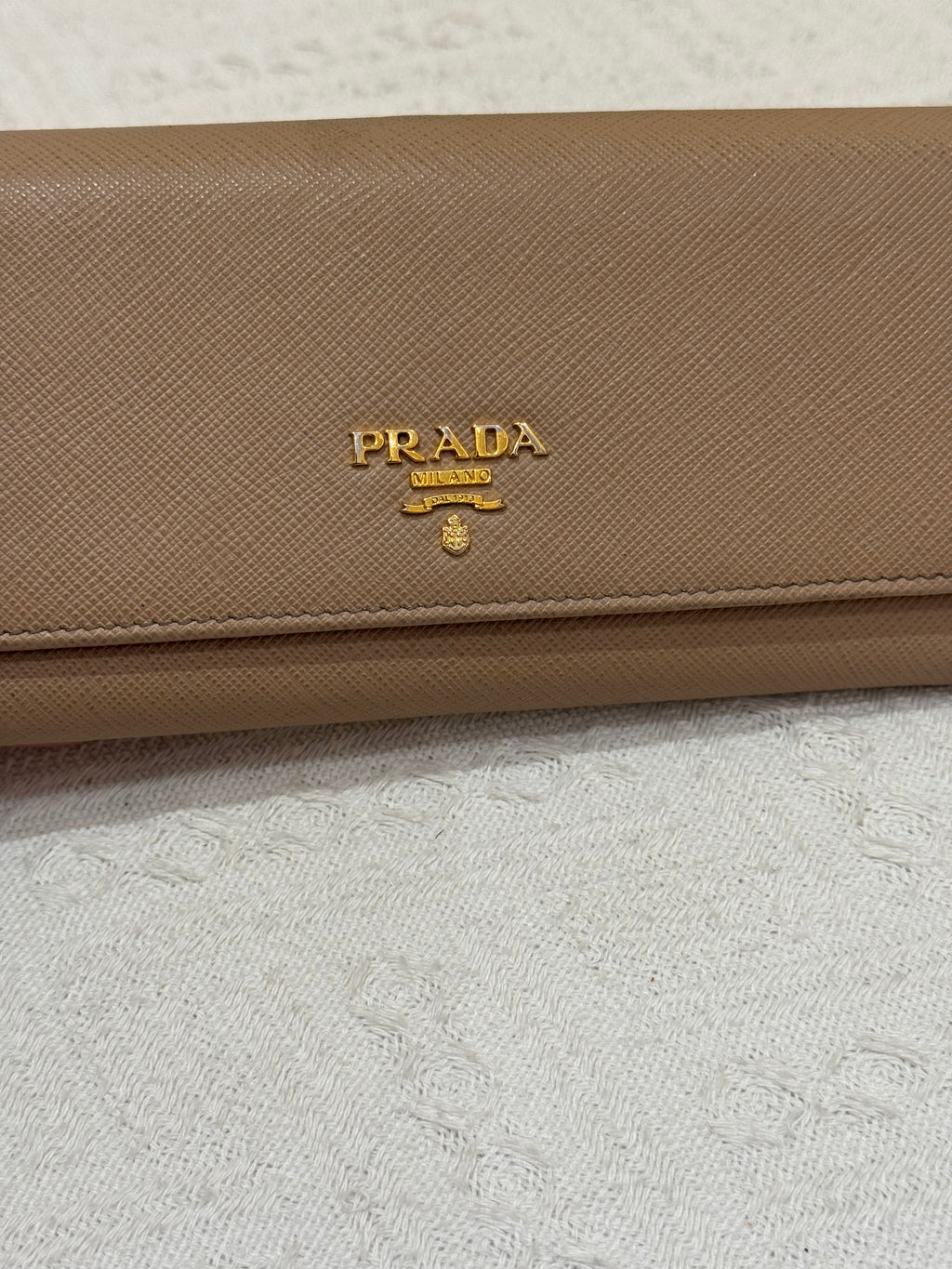 Prada Long Wallet Cameo