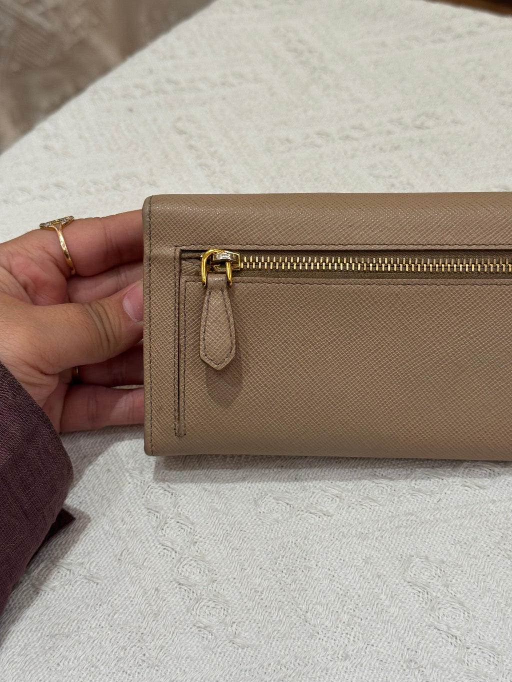 Prada Long Wallet Cameo