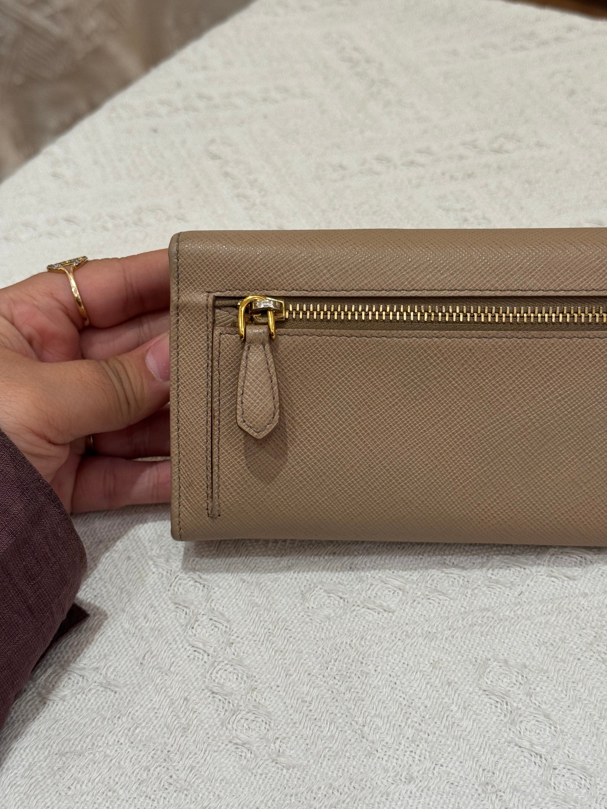Prada Long Wallet Cameo