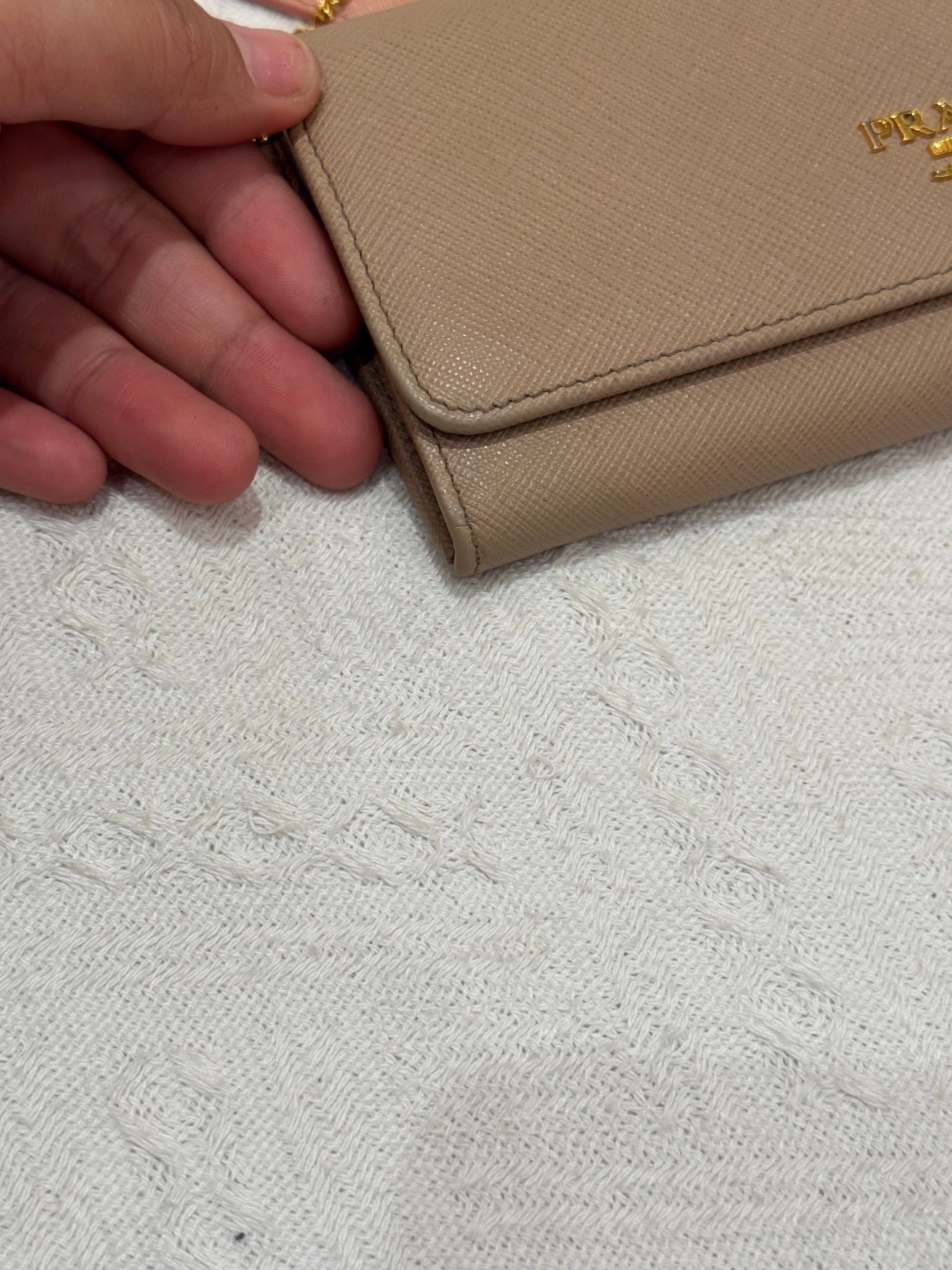 Prada Long Wallet Cameo