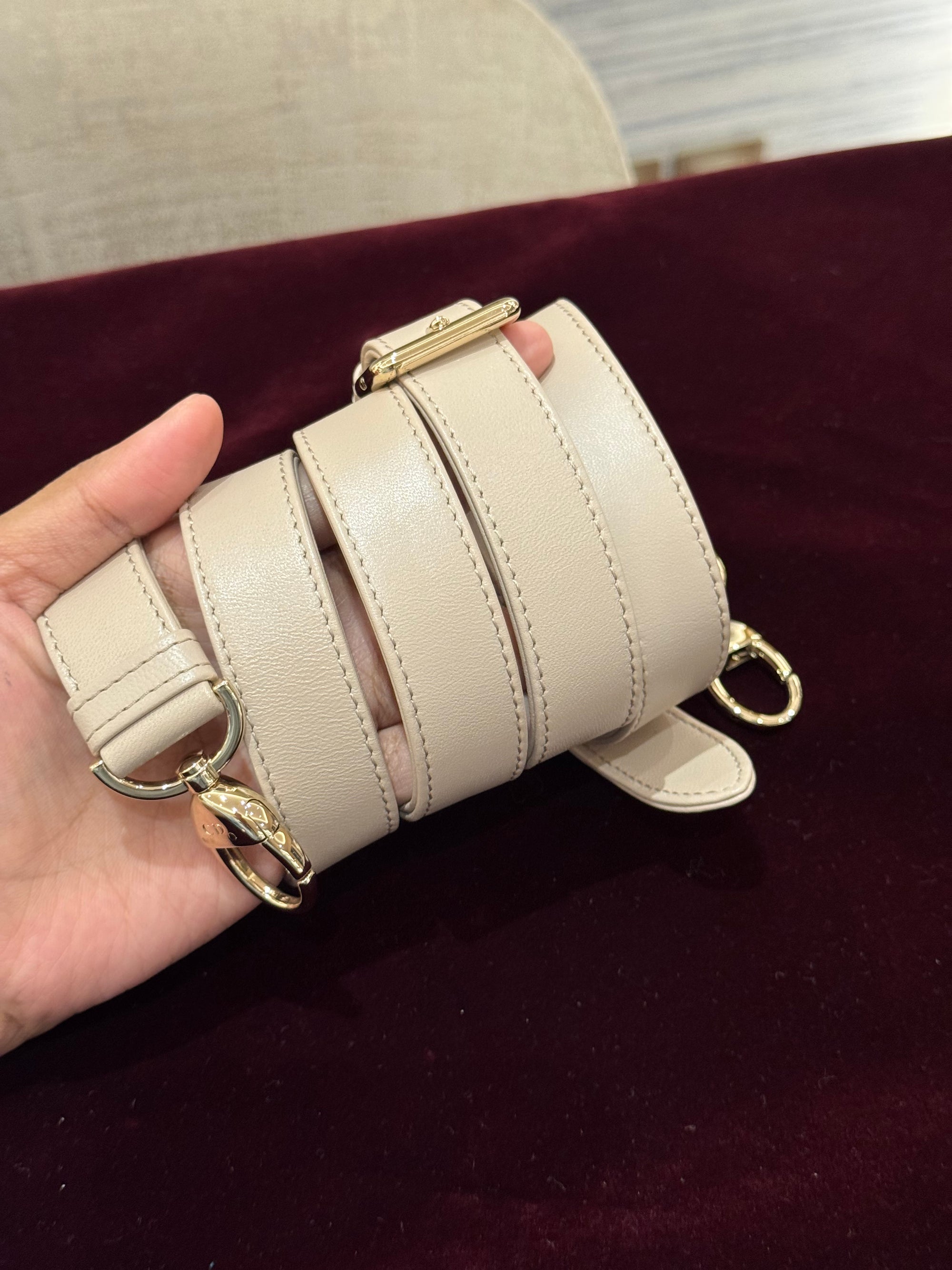 Lady Dior Small Trench Beige Latte