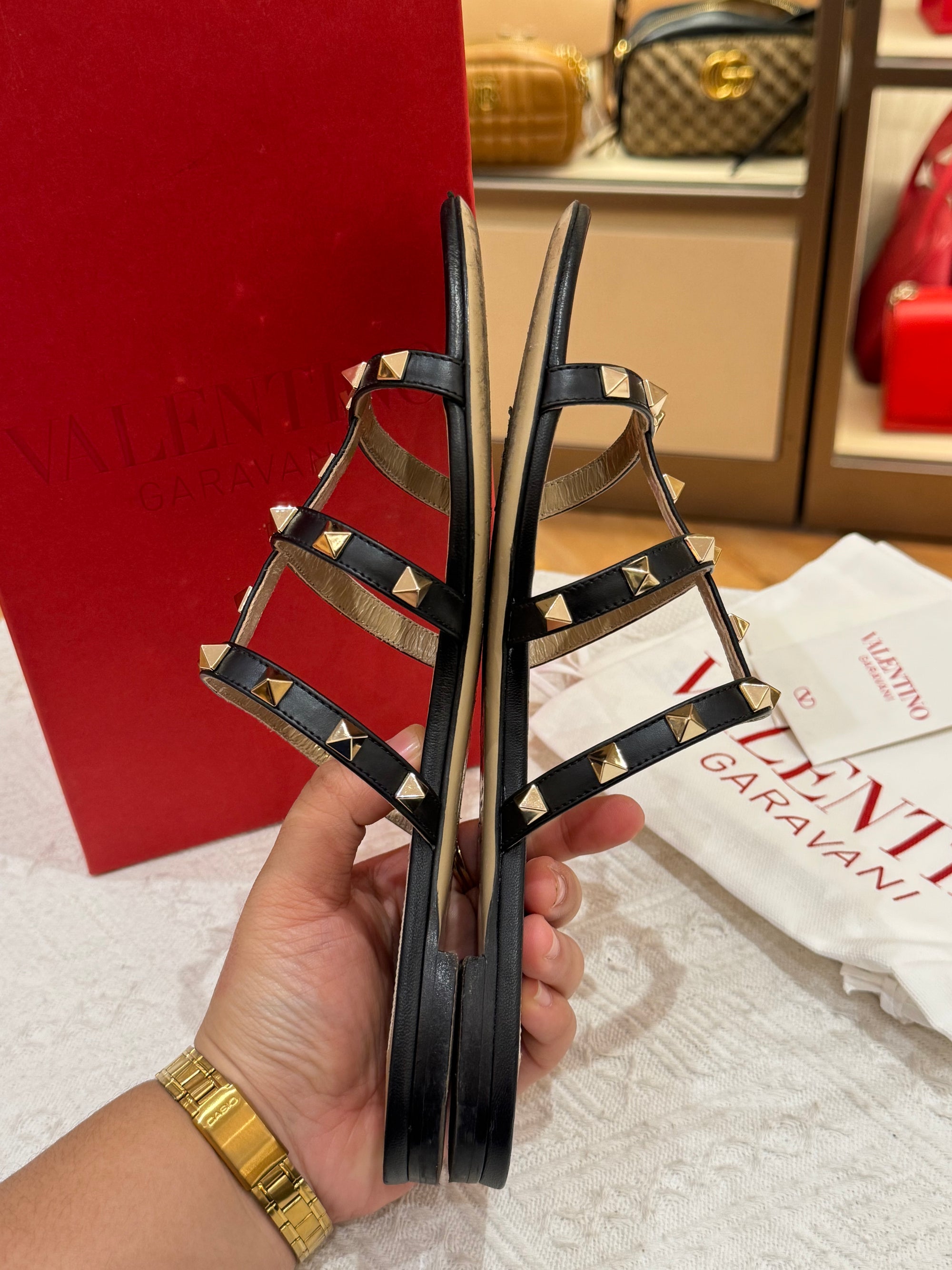 Valentino Sandals Studed