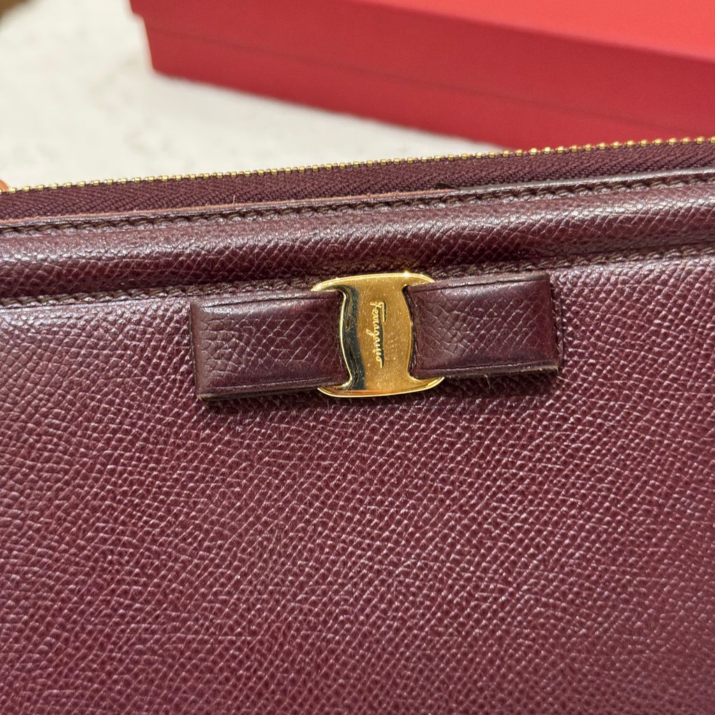 Salvatore Ferragamo Zippy Long Wallet