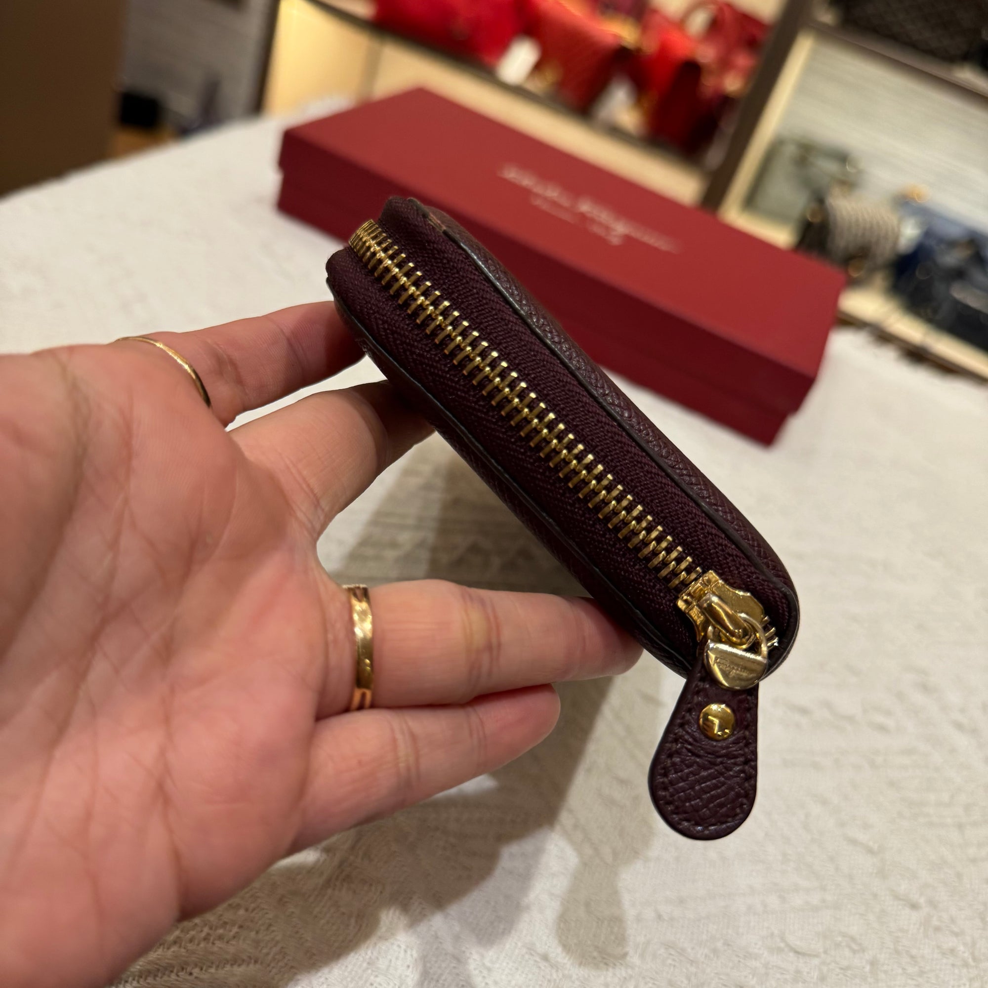 Salvatore Ferragamo Zippy Long Wallet
