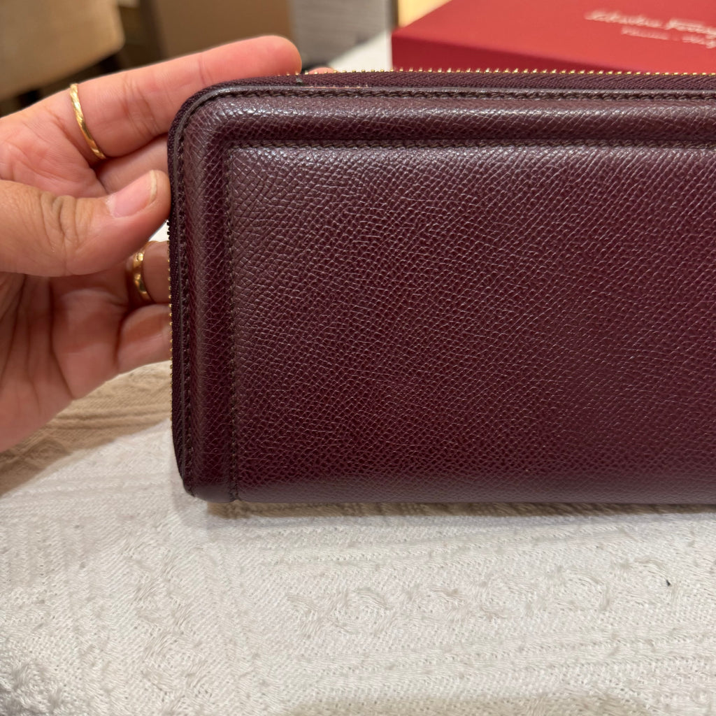 Salvatore Ferragamo Zippy Long Wallet