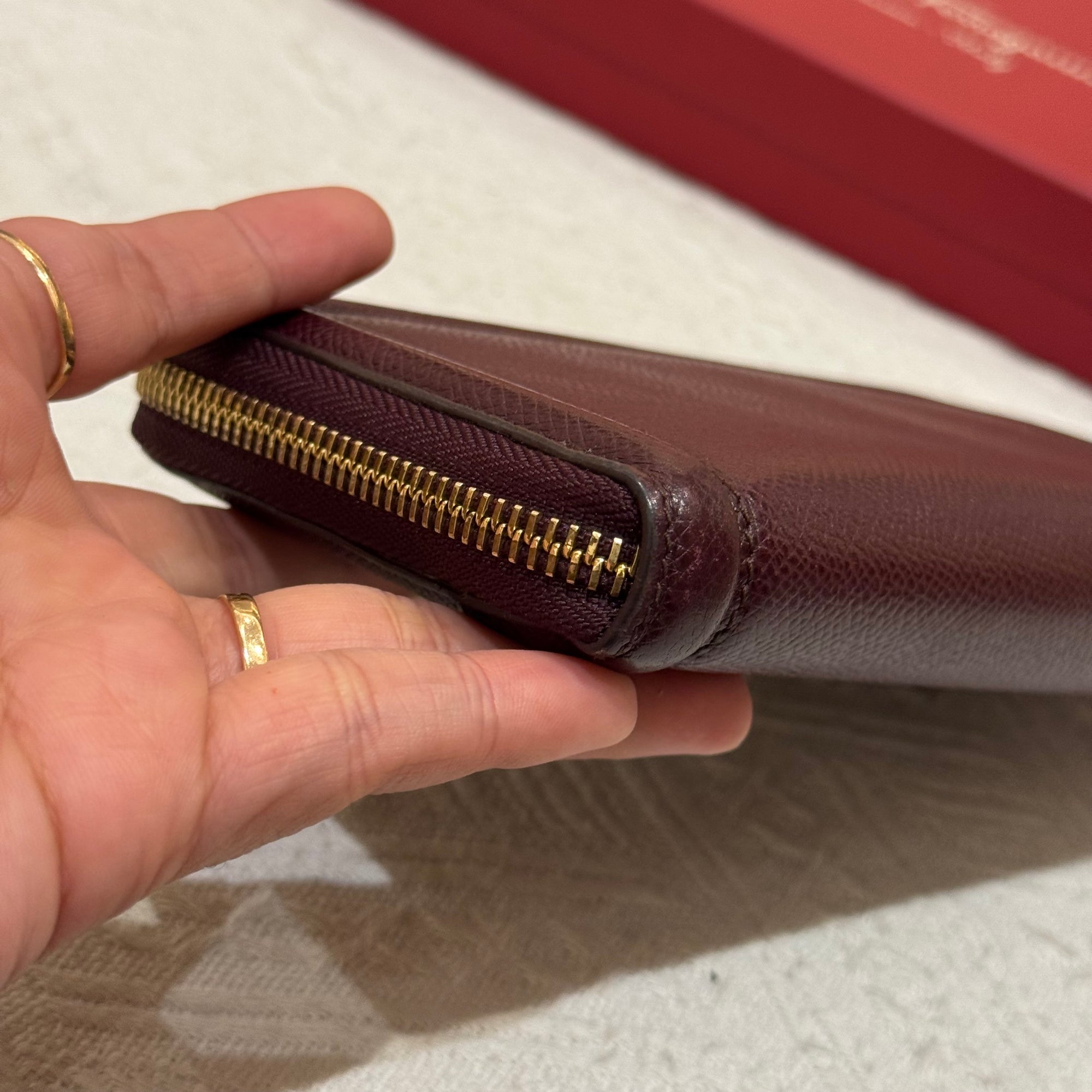 Salvatore Ferragamo Zippy Long Wallet