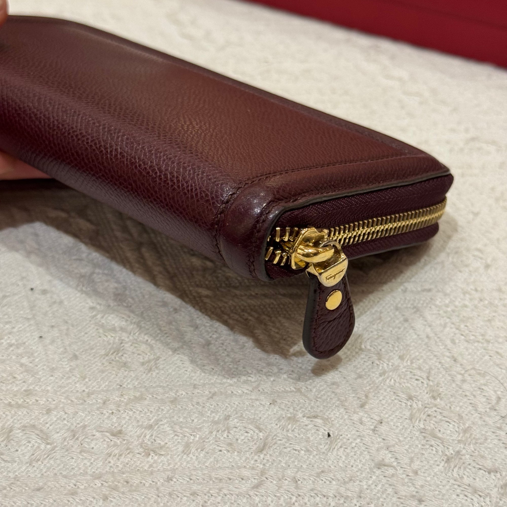 Salvatore Ferragamo Zippy Long Wallet