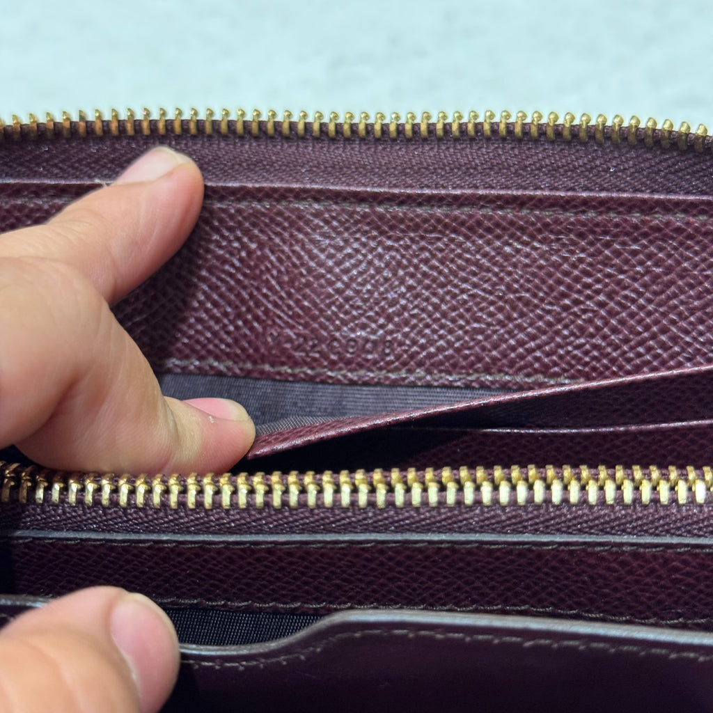 Salvatore Ferragamo Zippy Long Wallet