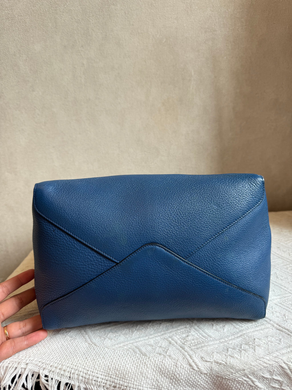 Prada Totebag Ziper Blue