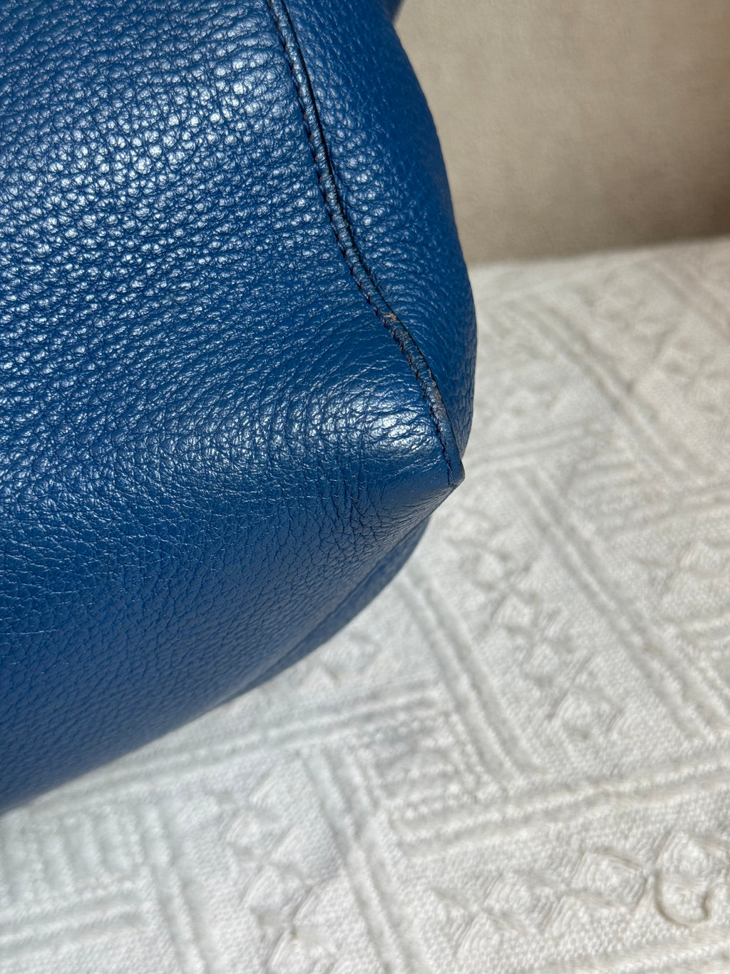 Prada Totebag Ziper Blue
